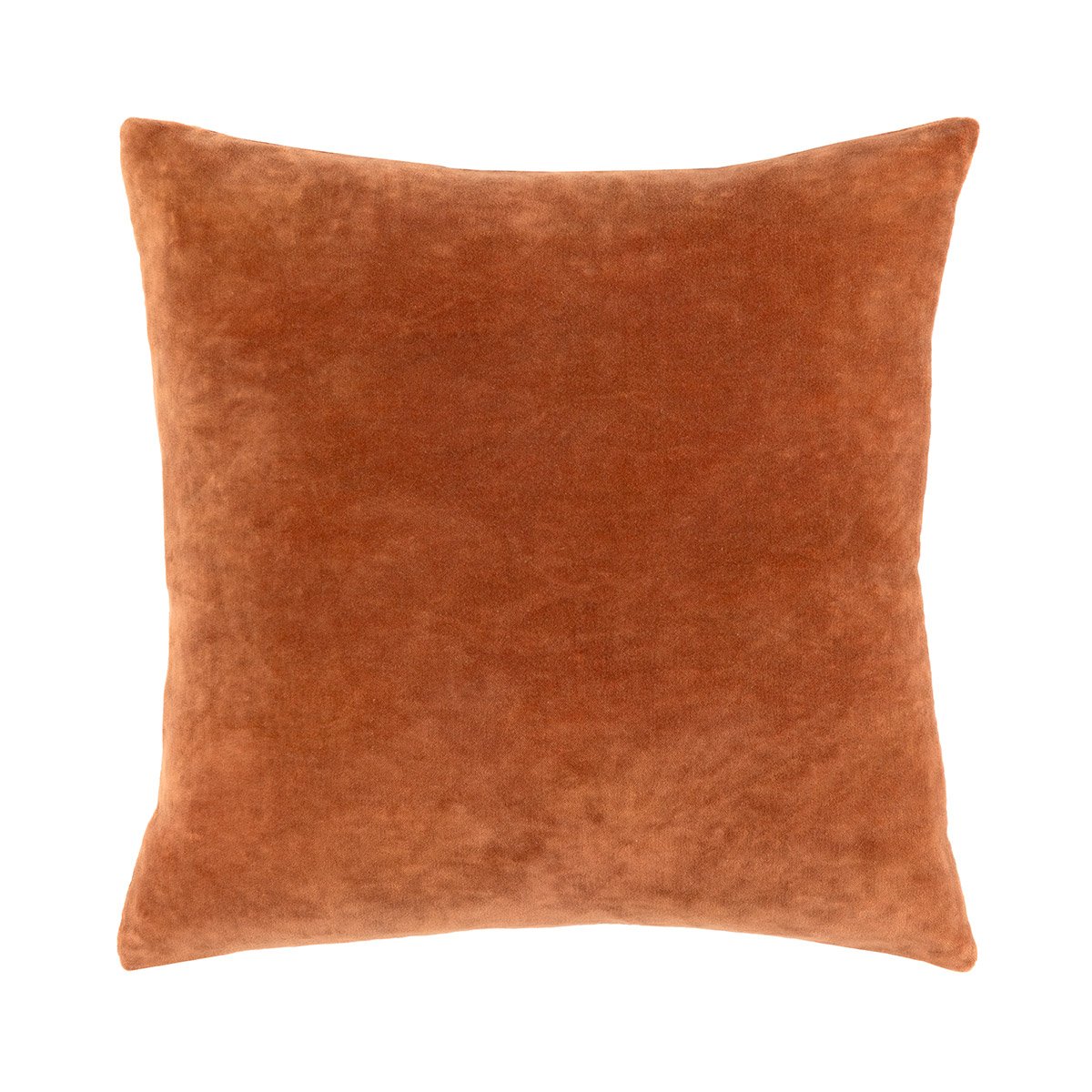 Housse de coussin en velours, calypso DESFORGES Marron