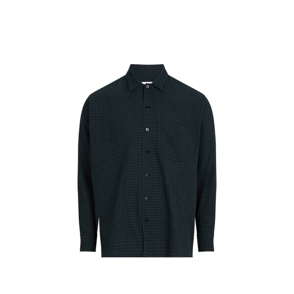 Chemise droite imprimée en coton Chemise droite imprimée en coton