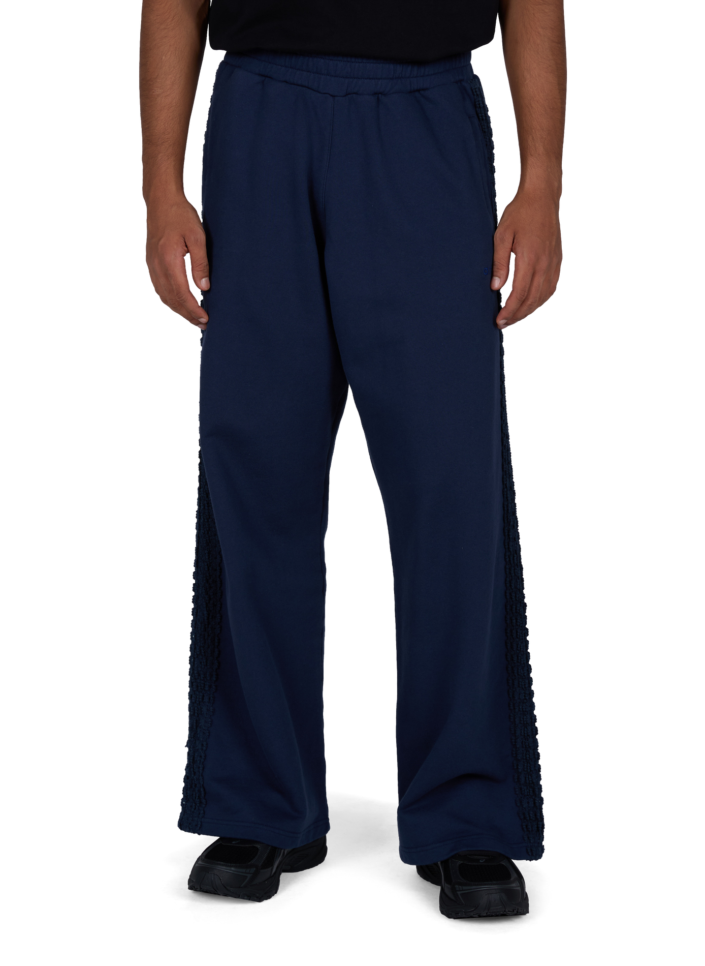 Straight-leg trousers with cotton embroidery ARTE ANTWERP Blue