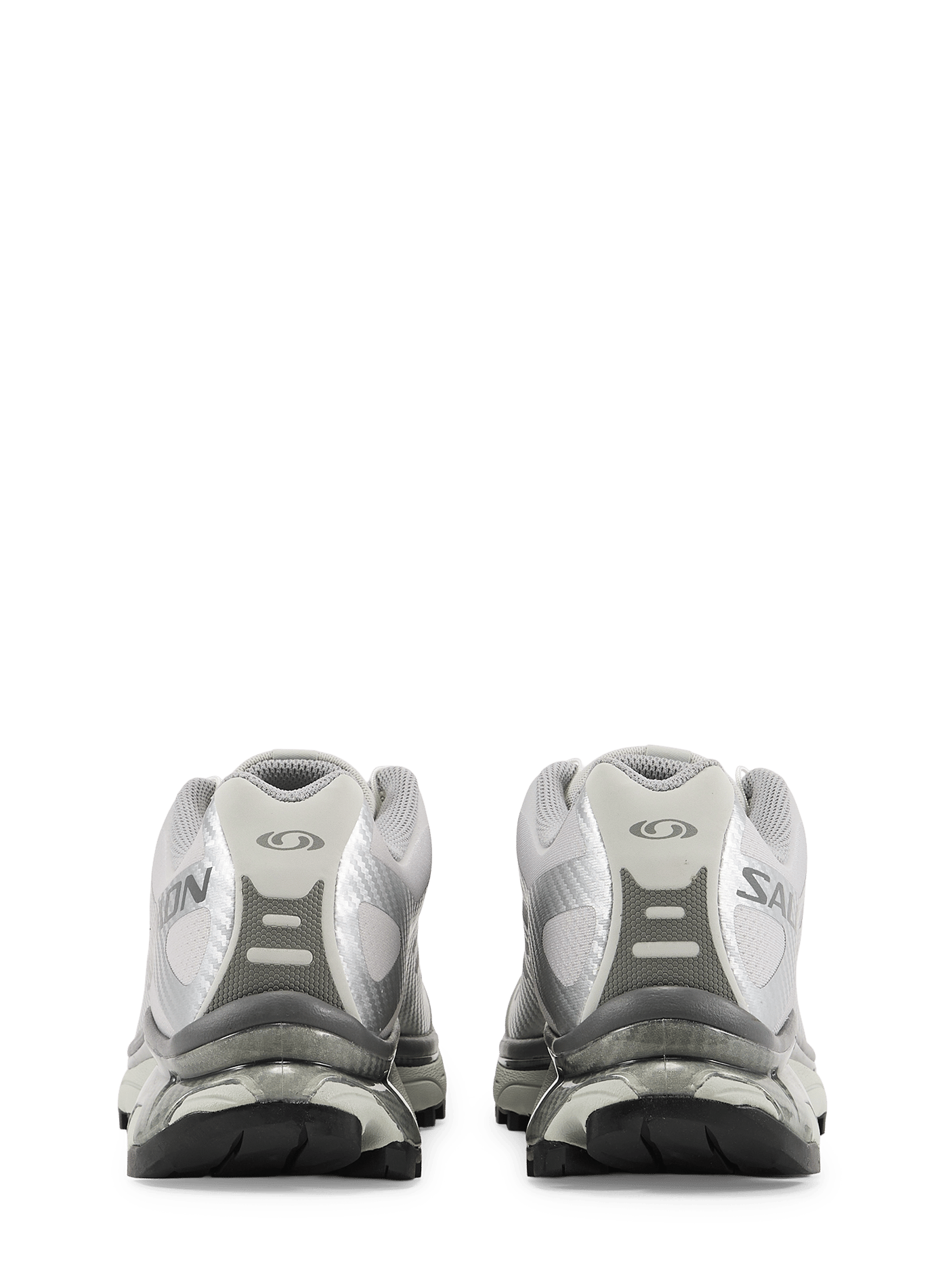 XT-4 OG low-top sneakers with metallic elastic laces SALOMON Silver