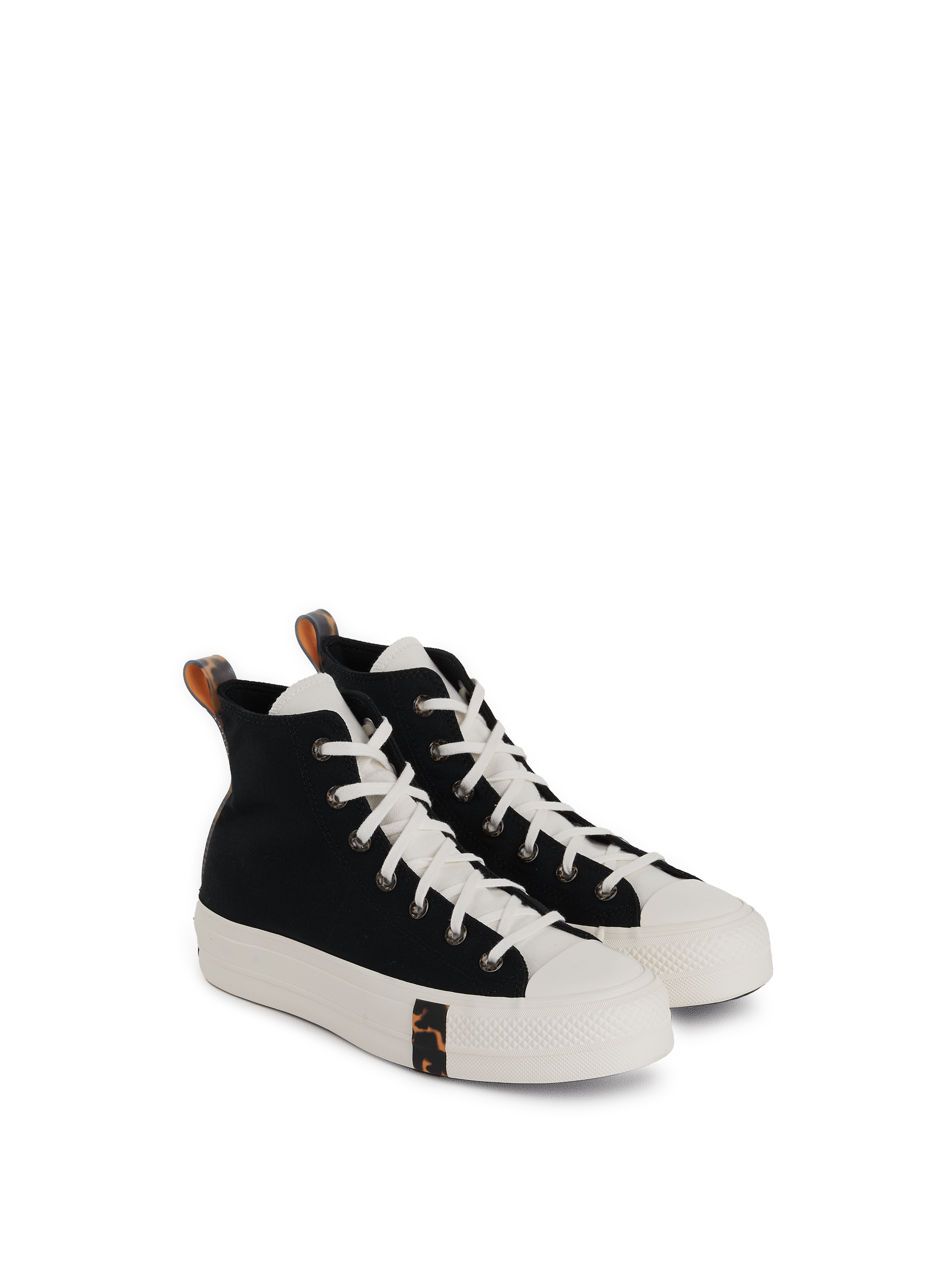 Baskets montantes en coton