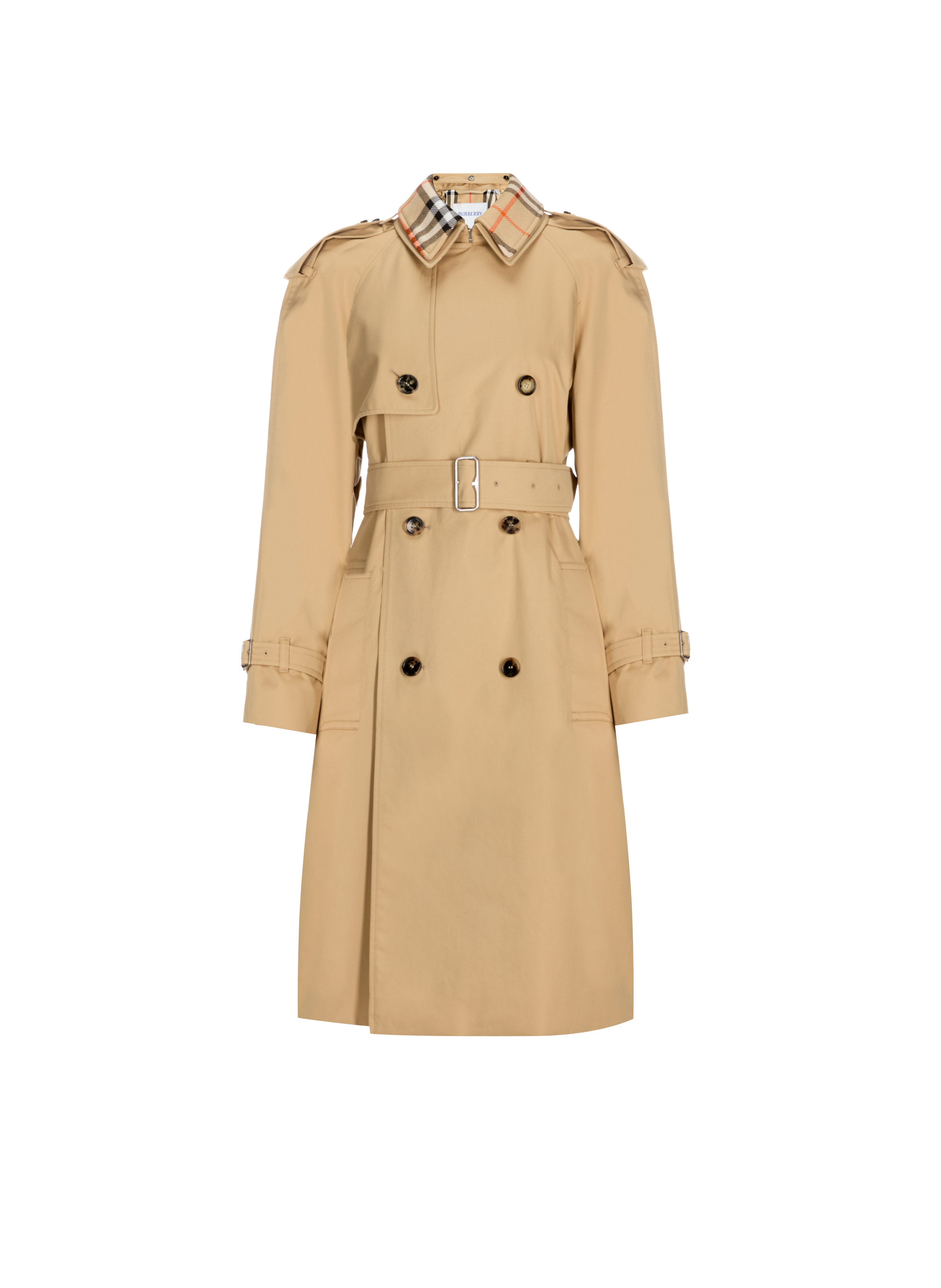 60s】Euro Vintage Cotton Belted Coat 46