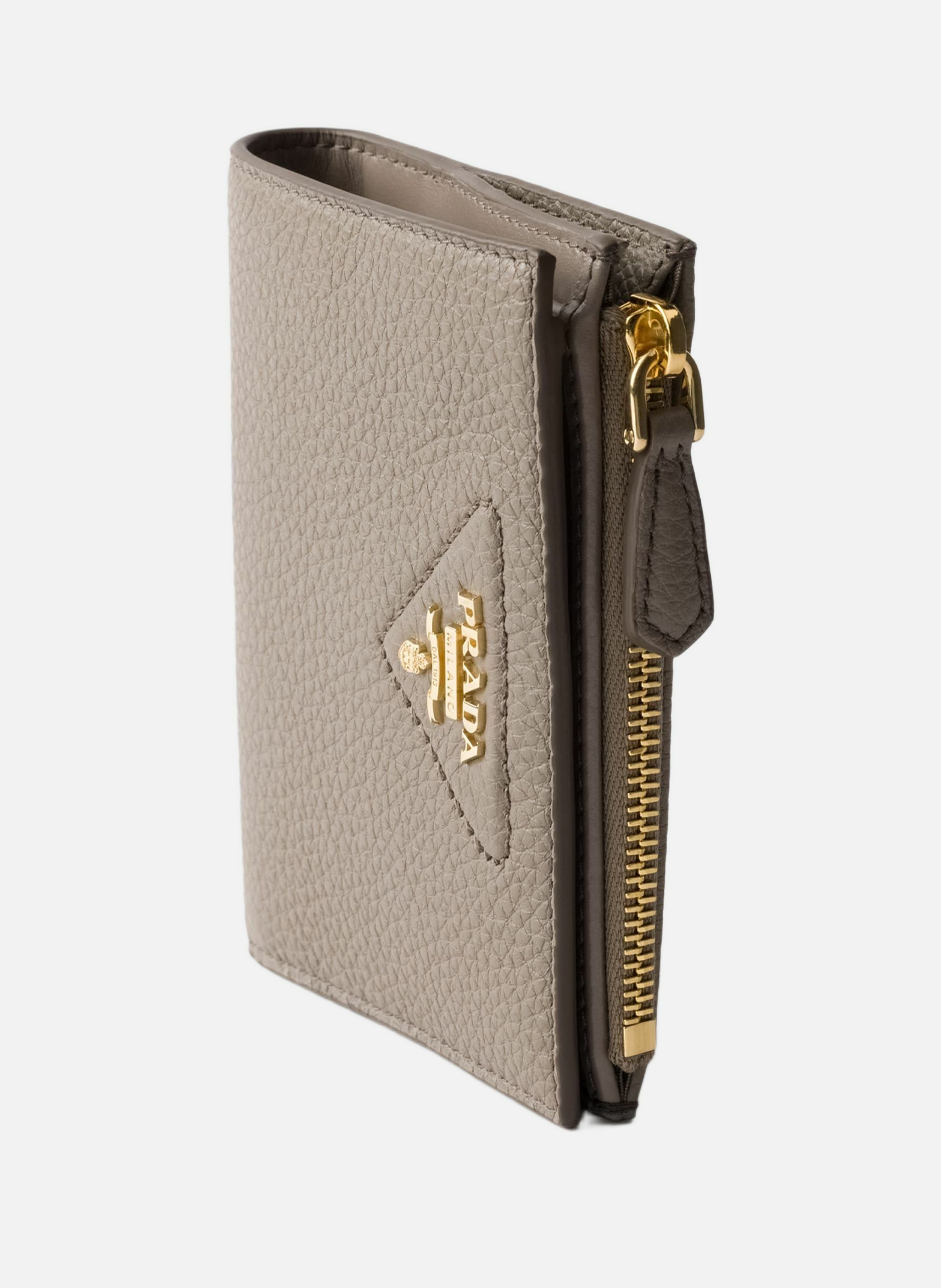 Petit portefeuille en cuir PRADA 