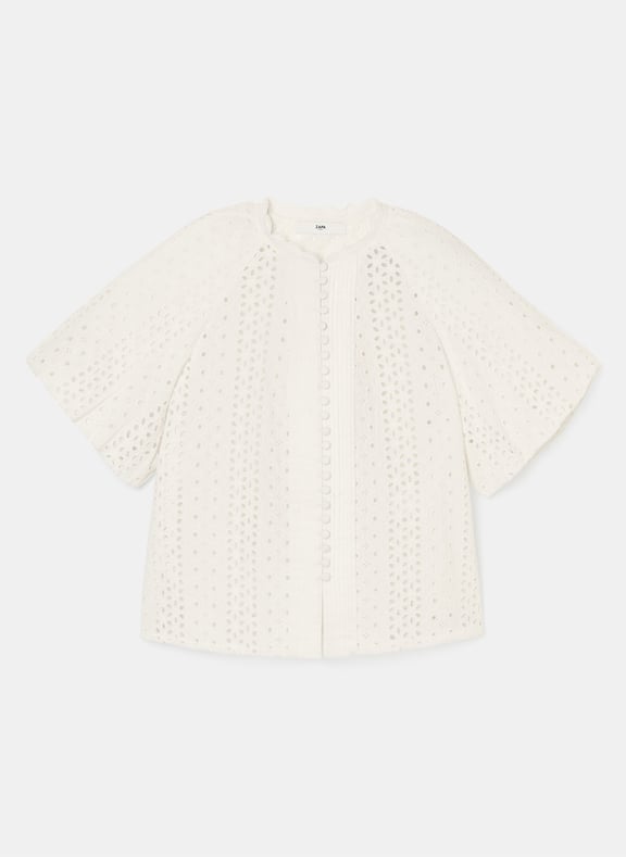 Chemise ecru droite - bamako Blanc by ZAPA ZAPA Chemise ecru droite - bamako Blanc