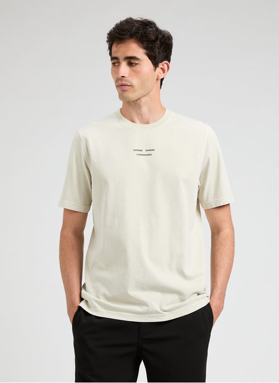 T-shirt en coton Gris by SAMSOE SAMSOE SAMSOE SAMSOE T-shirt en coton Gris