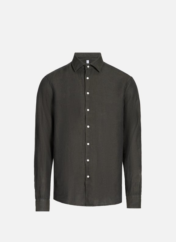 Linen shirt Green by SEIDENSTICKER SEIDENSTICKER Linen shirt Green