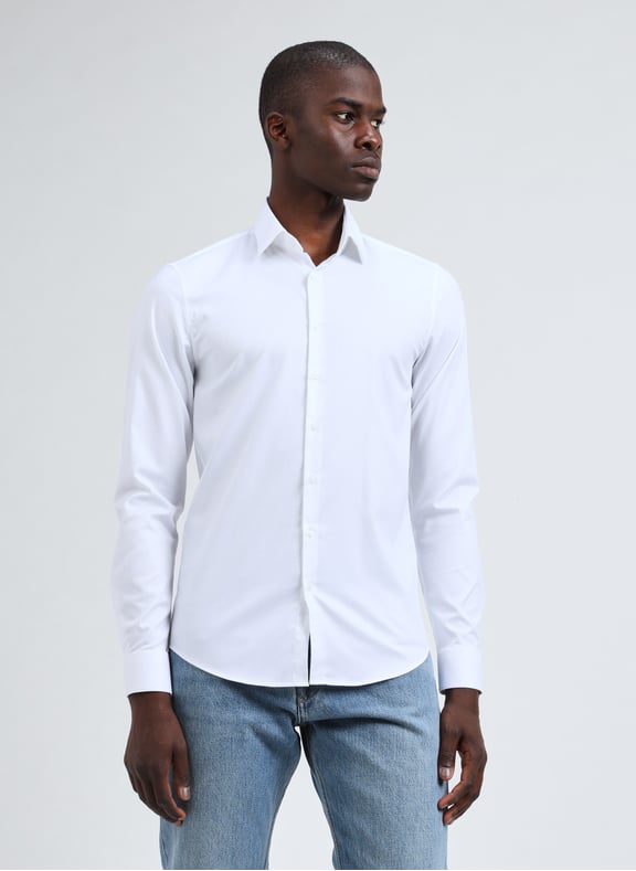 Long-sleeved shirt White by CALVIN KLEIN CALVIN KLEIN Long-sleeved shirt White