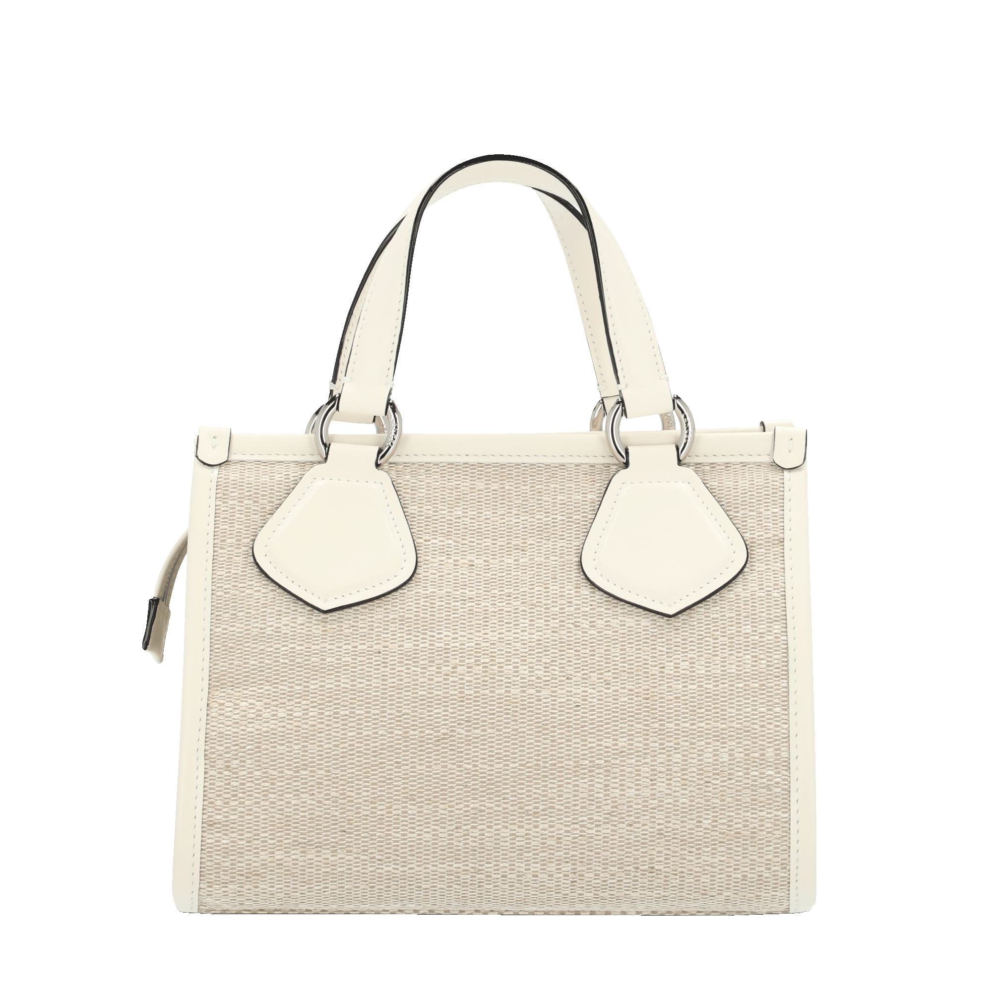 Cabas zippé s - summer tote LANCEL Blanc