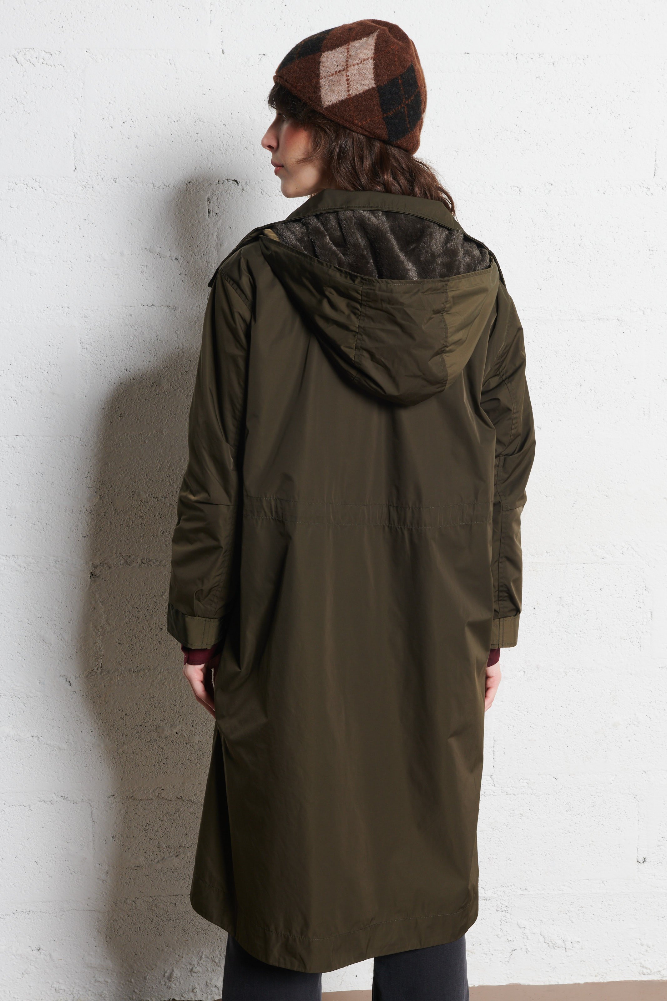 Parka col montant daniela MAISON 123 Kaki