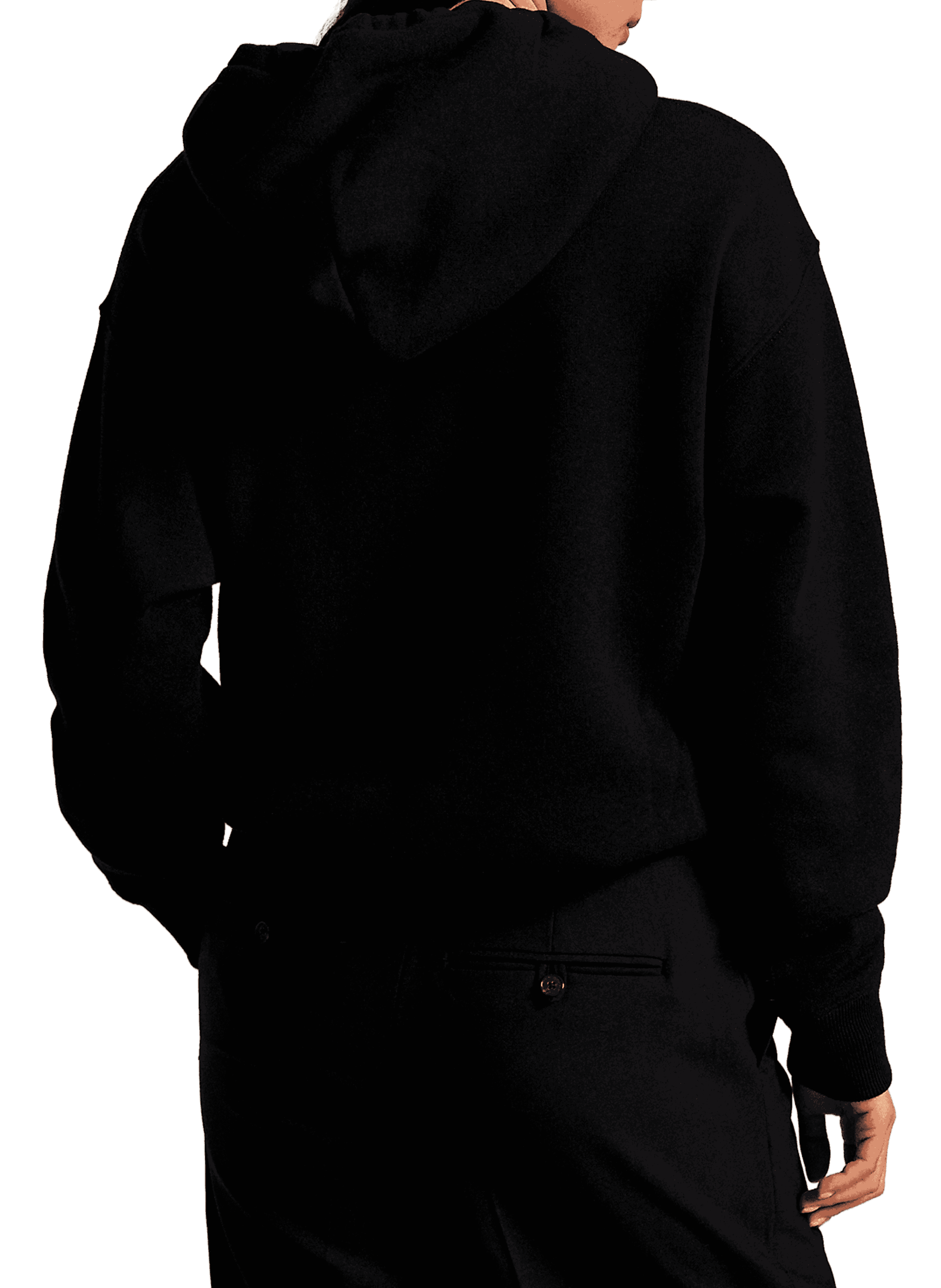 Cotton hoodie with logo POLO RALPH LAUREN Black
