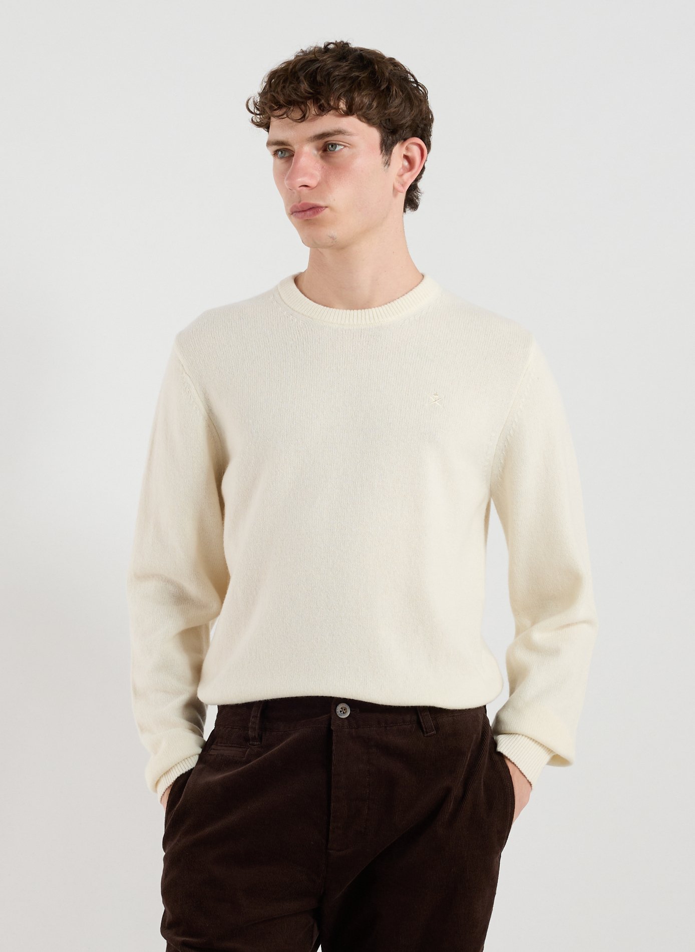 Pull en laine Blanc by HACKETT HACKETT Pull en laine Blanc