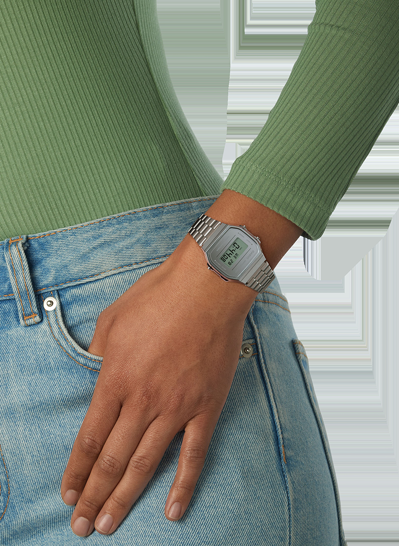 Montre quartz digitale Illuminator CASIO Multicolore