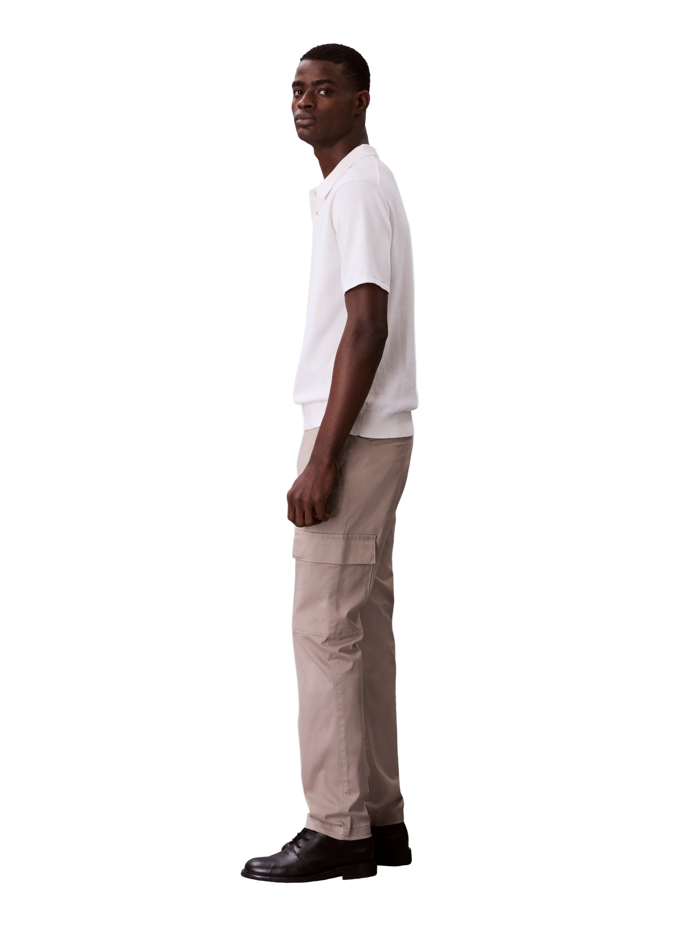 Cotton chino trousers CALVIN KLEIN Khaki