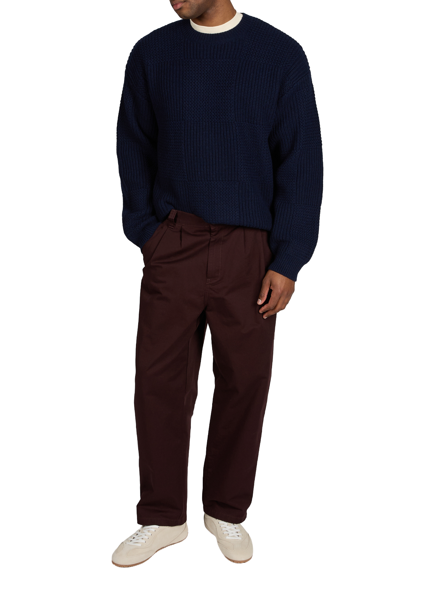 Pull en laine mélangé CARHARTT WIP Bleu