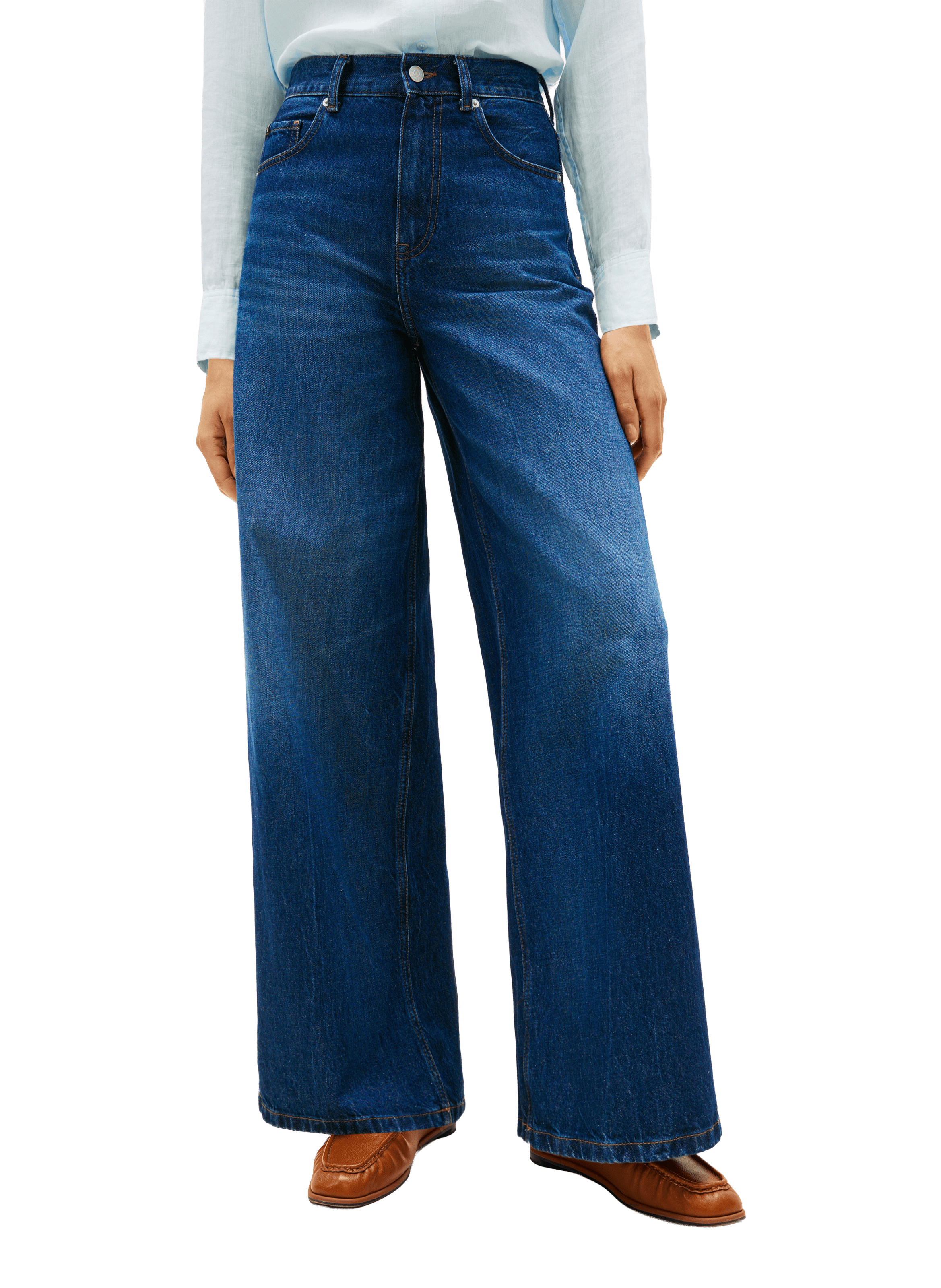 Loose cotton Jeans TOMMY HILFIGER Blue