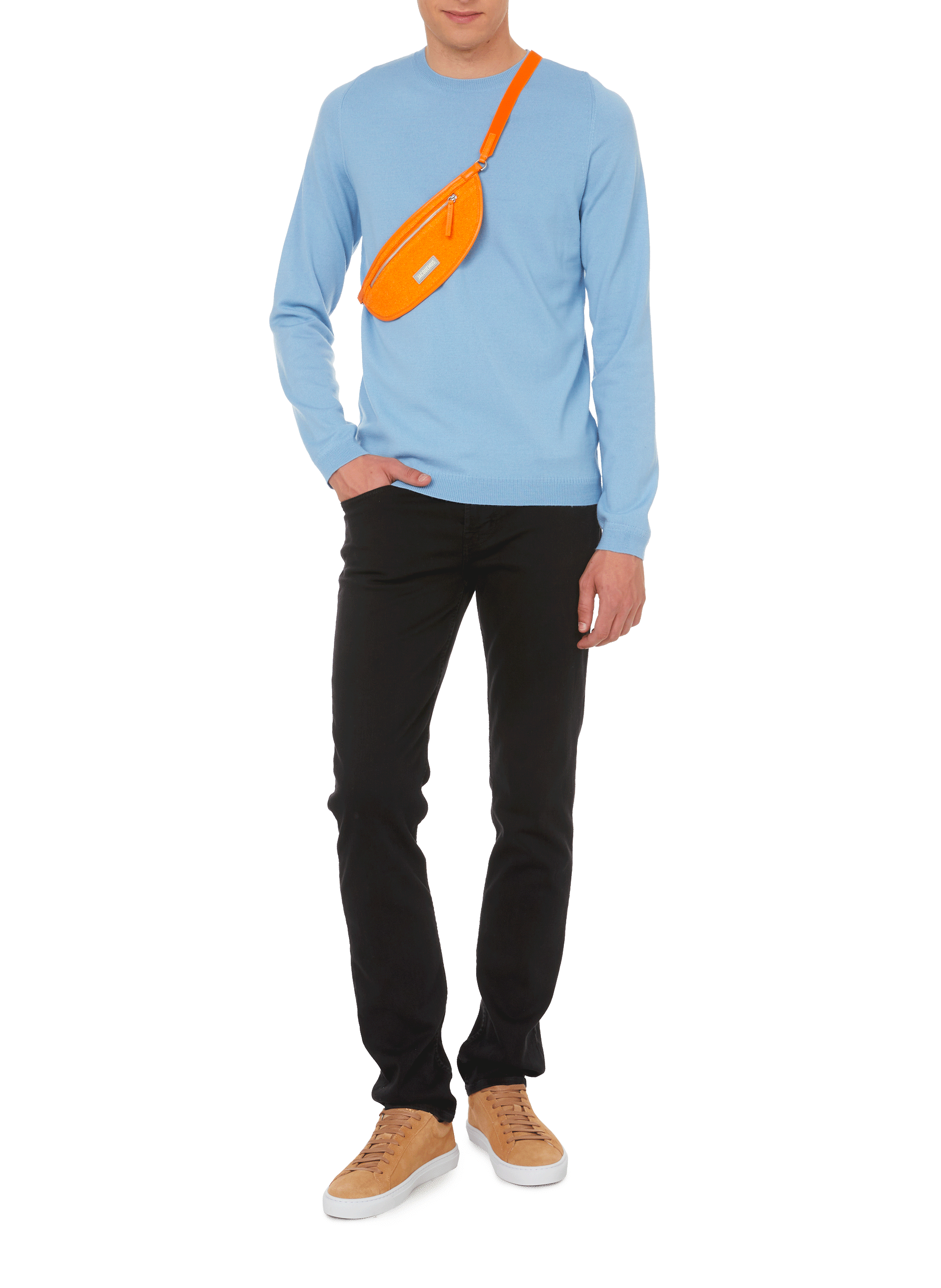 Pull en laine mérinos Flex AU PRINTEMPS PARIS Bleu