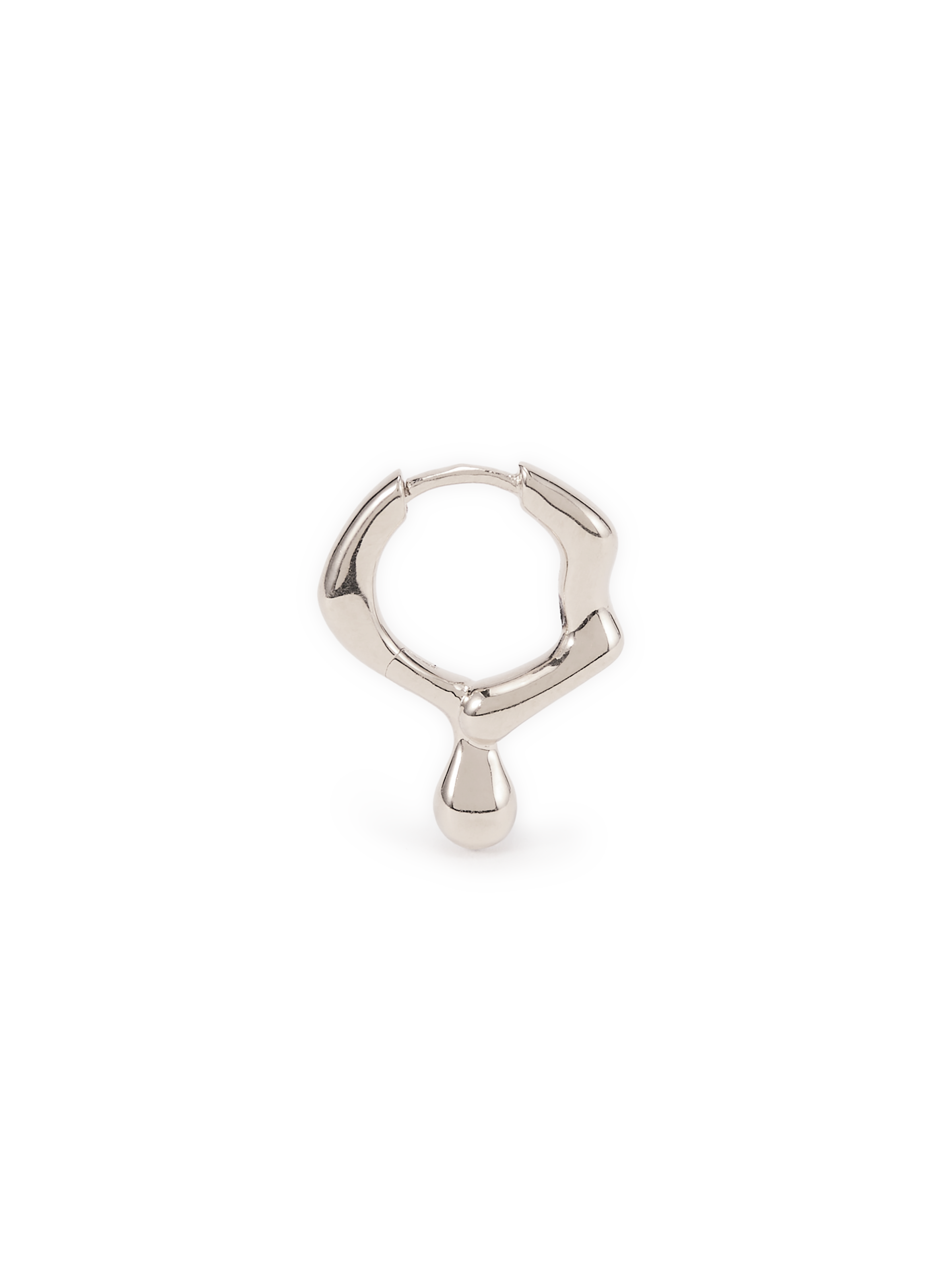 Boucle d'oreille Mira Huggie MARIA BLACK Argent