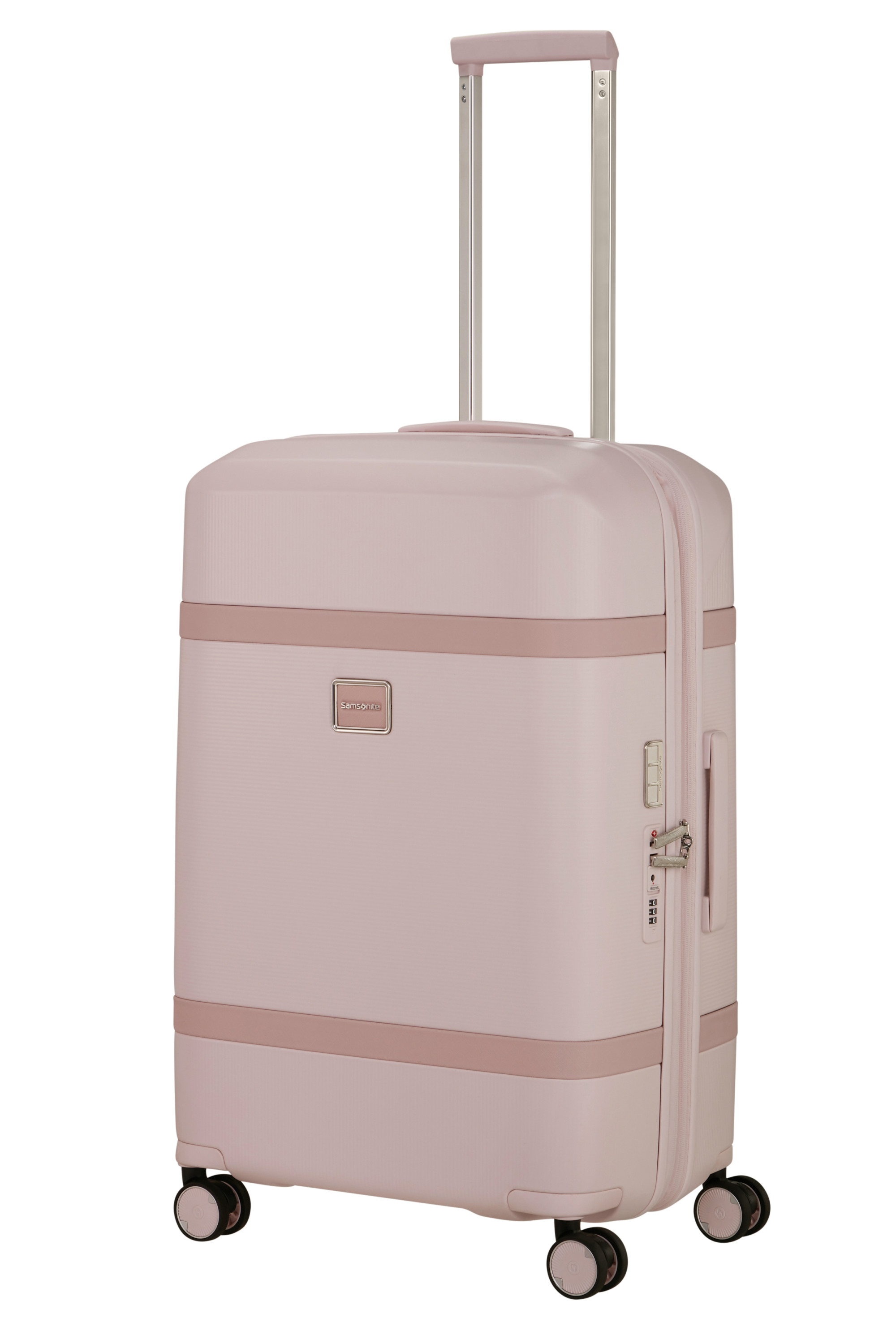 Image valise 4 roues taille m SAMSONITE Rose