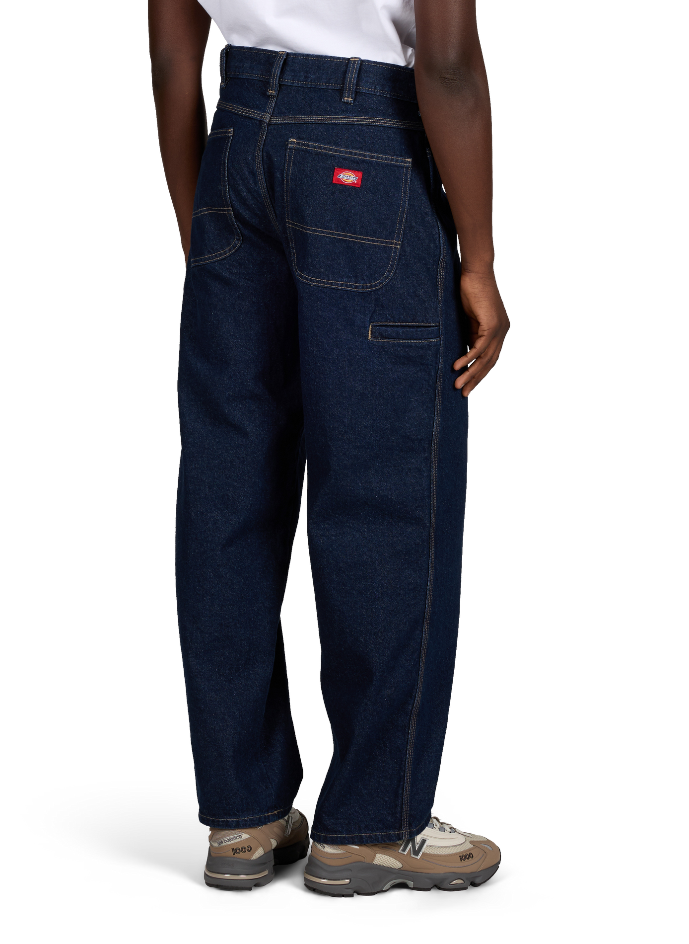 Baggy cotton jeans DICKIES Blue