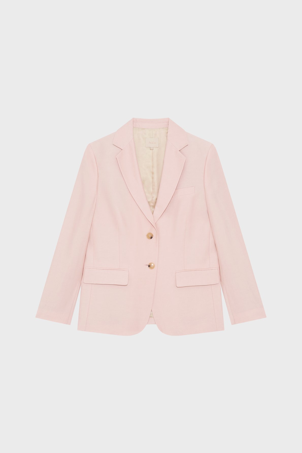 Veste en lin mélangé - maylis PABLO Beige