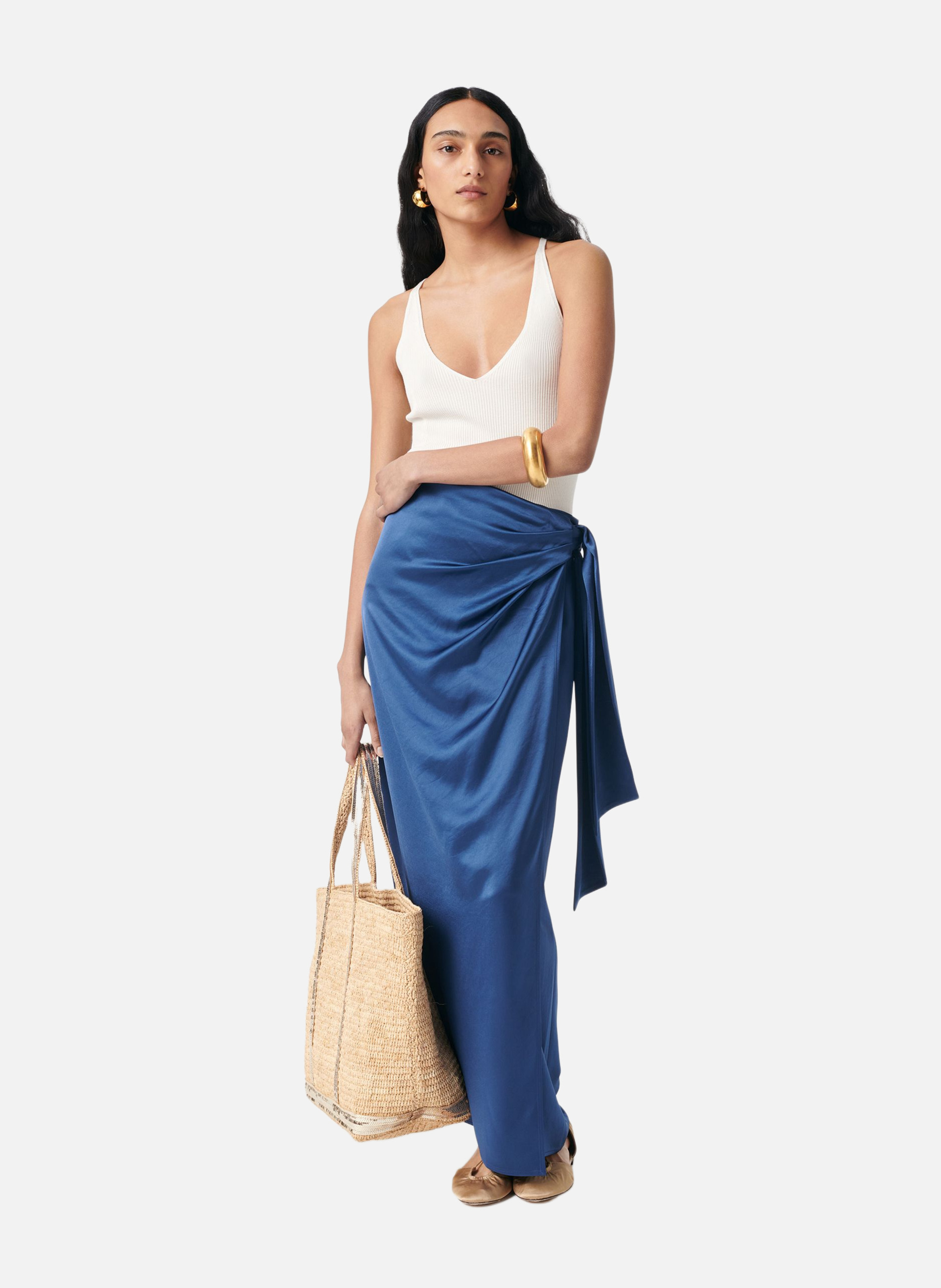 Jupe gabe VANESSA BRUNO Bleu