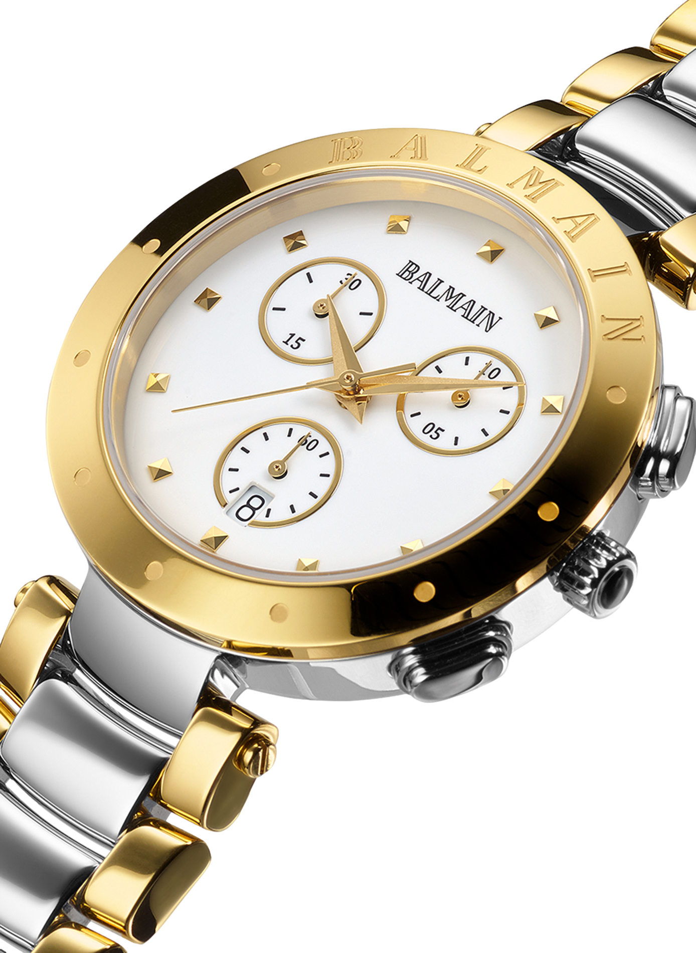 Montre quartz Balmainia en acier inoxydable BALMAIN WATCHES Doré