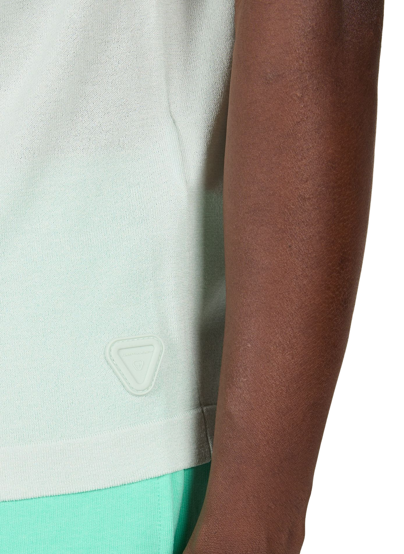 T-shirt Juste à col rond GERTRUDE ET GASTON Green