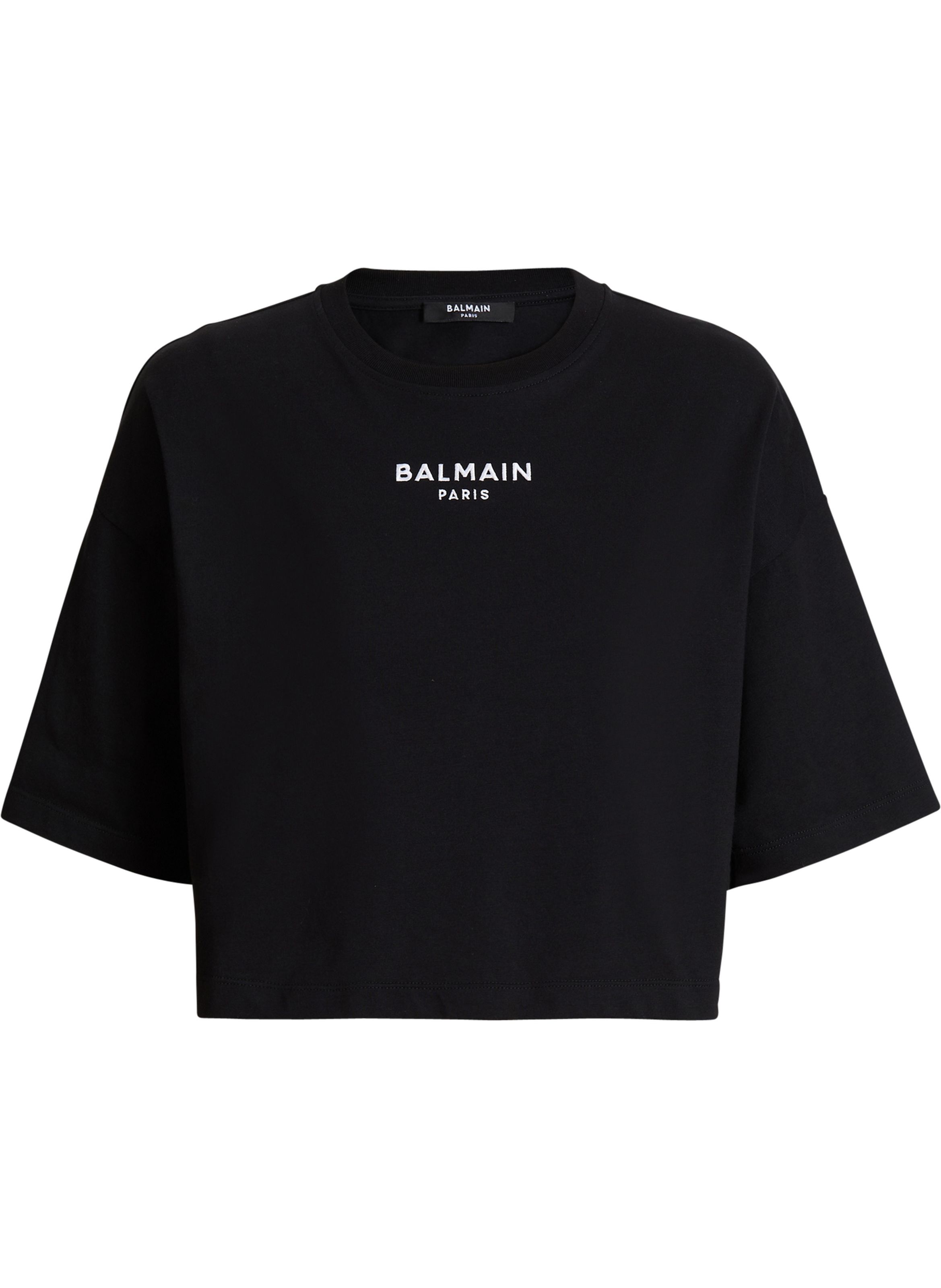 T-shirt balmain paris brodé BALMAIN Noir