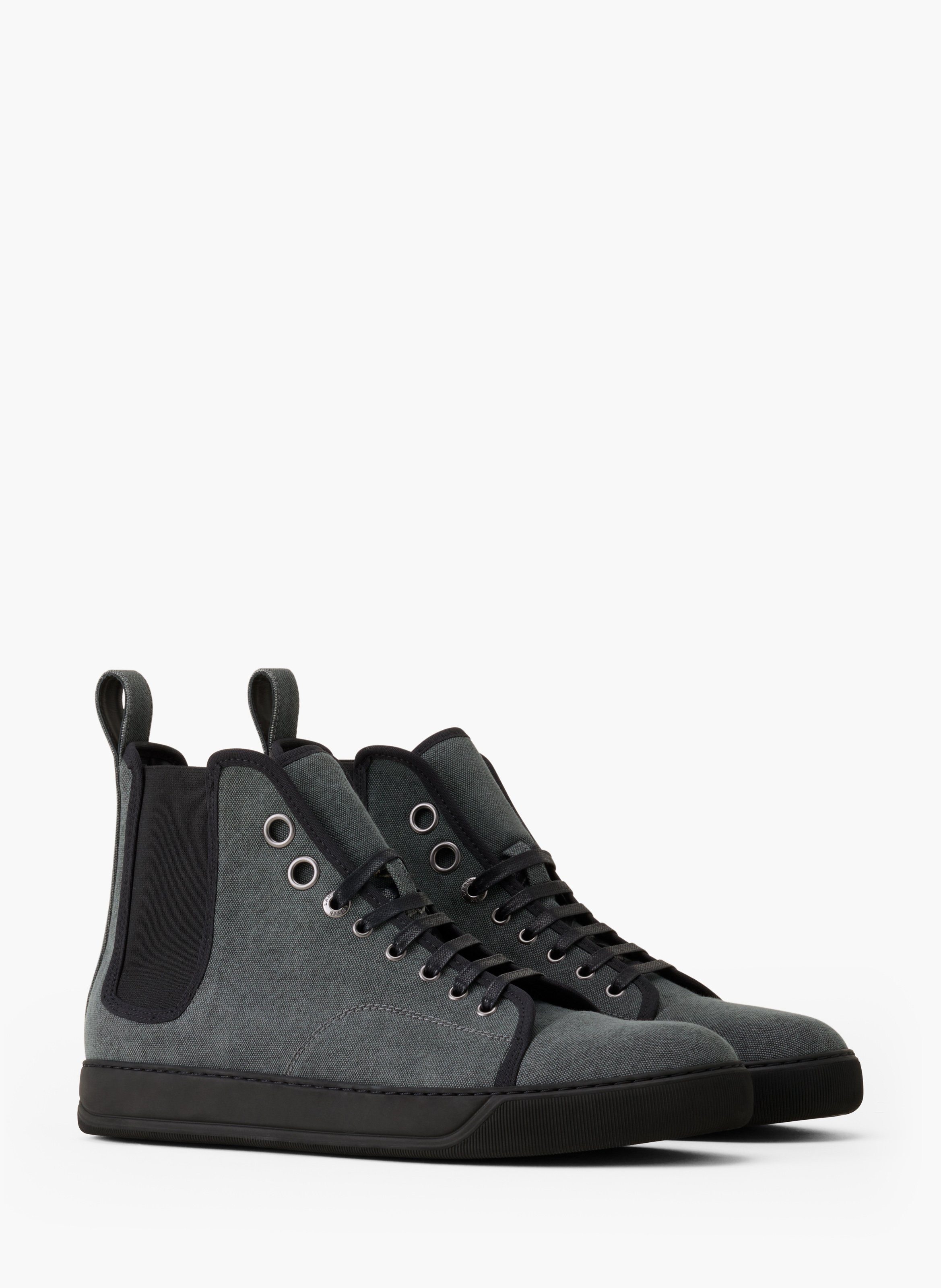 High top sneakers dbb1 en canvas LANVIN Noir
