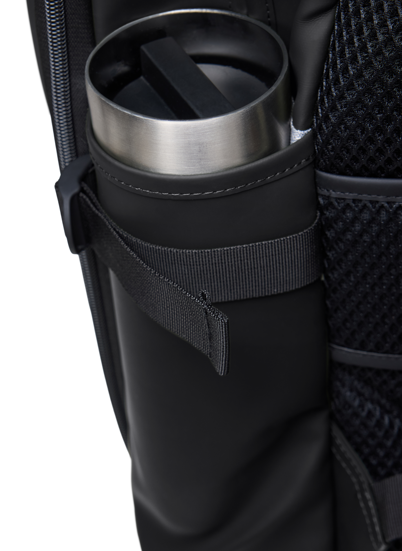 Sac à dos Texel Moulded Backpack imperméable RAINS Noir