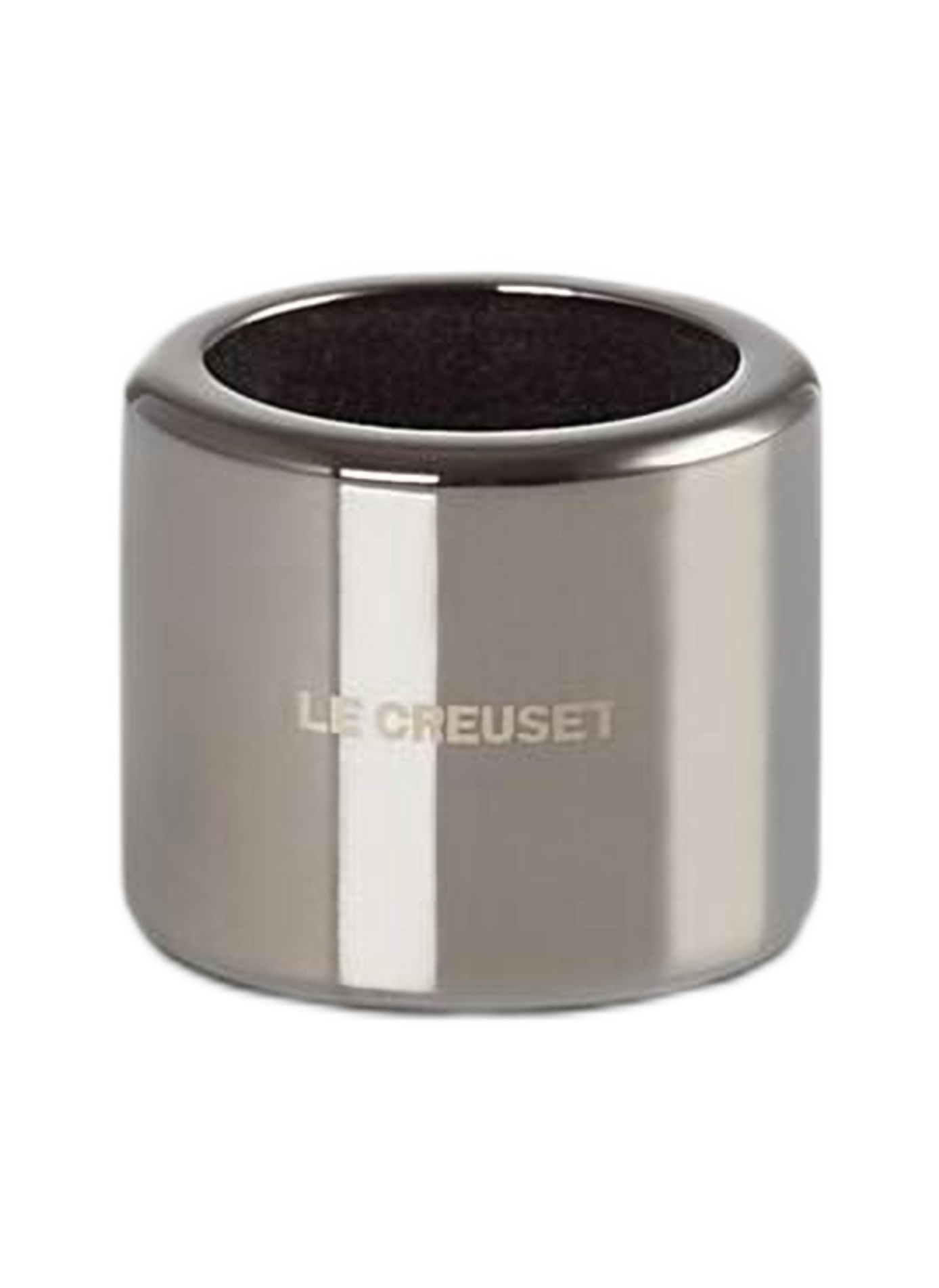 Tropfenstopp-Halskette WA-139 aus Metall LE CREUSET Schwarz