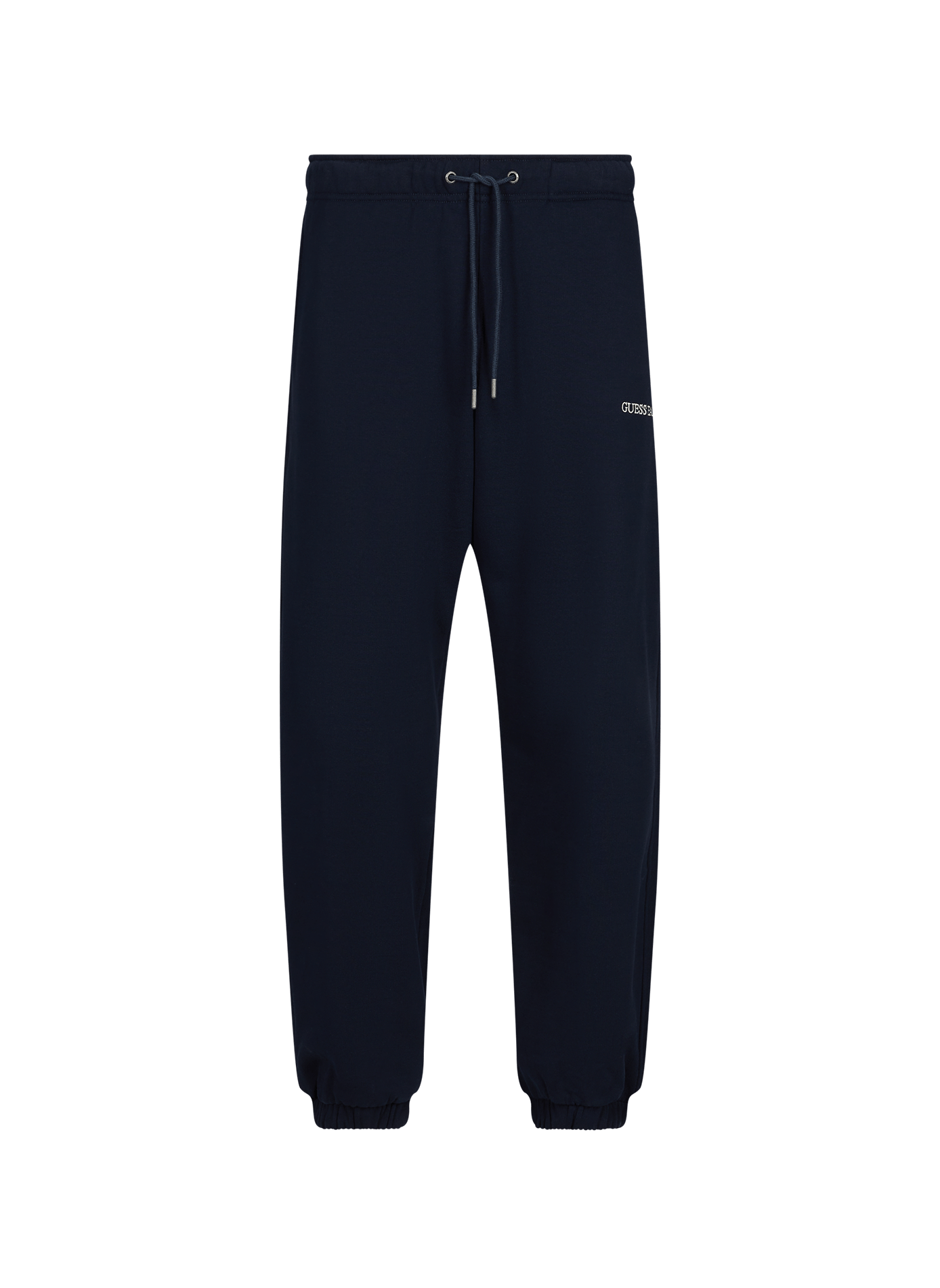 Straight-leg cotton joggers GUESS Blue