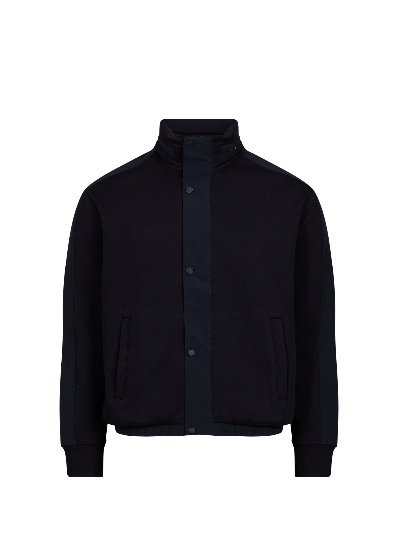 Veste droite en coton mélangé ARMANI EXCHANGE Bleu