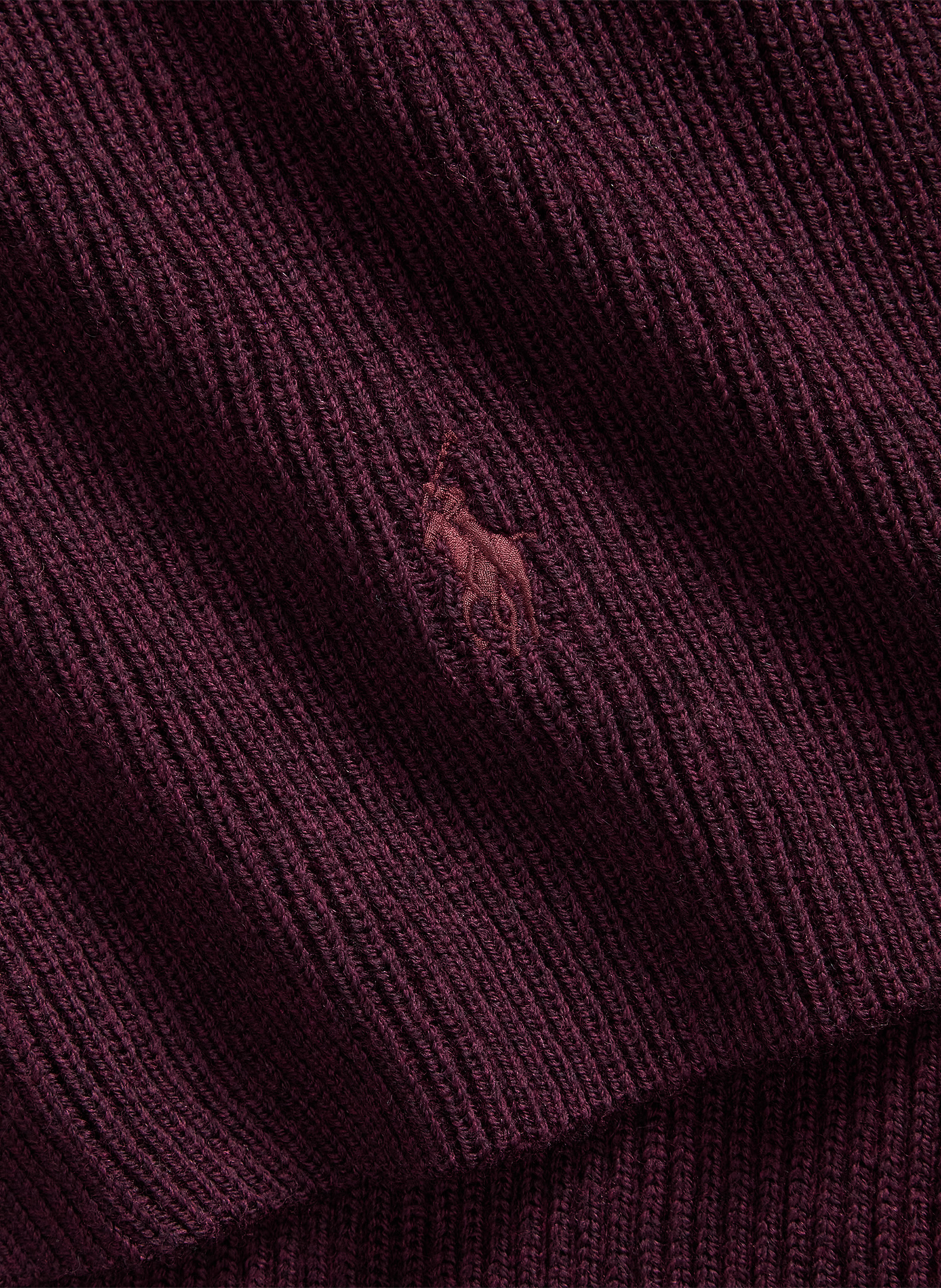 Echarpe en laine | Rouge POLO RALPH LAUREN Homme