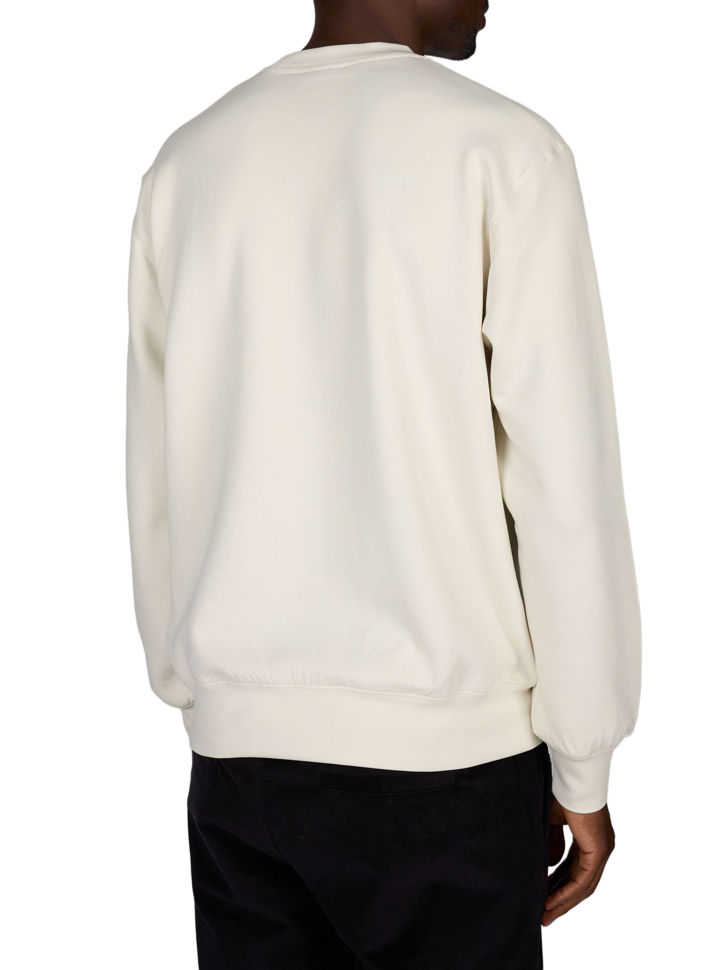 Gerader Rundhalsausschnitt-Pullover in Uni SAVE THE DUCK Beige