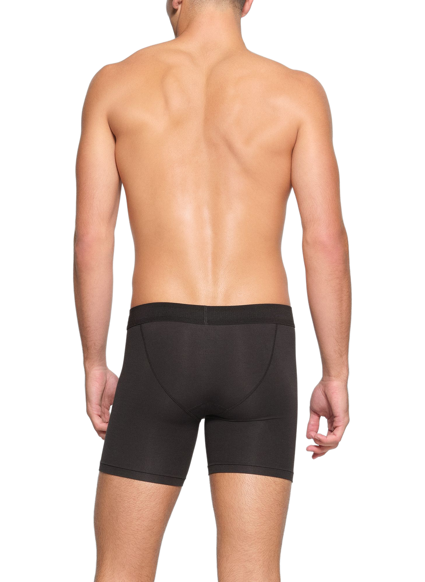 Set of three cotton-blend boxers SKIMS Black