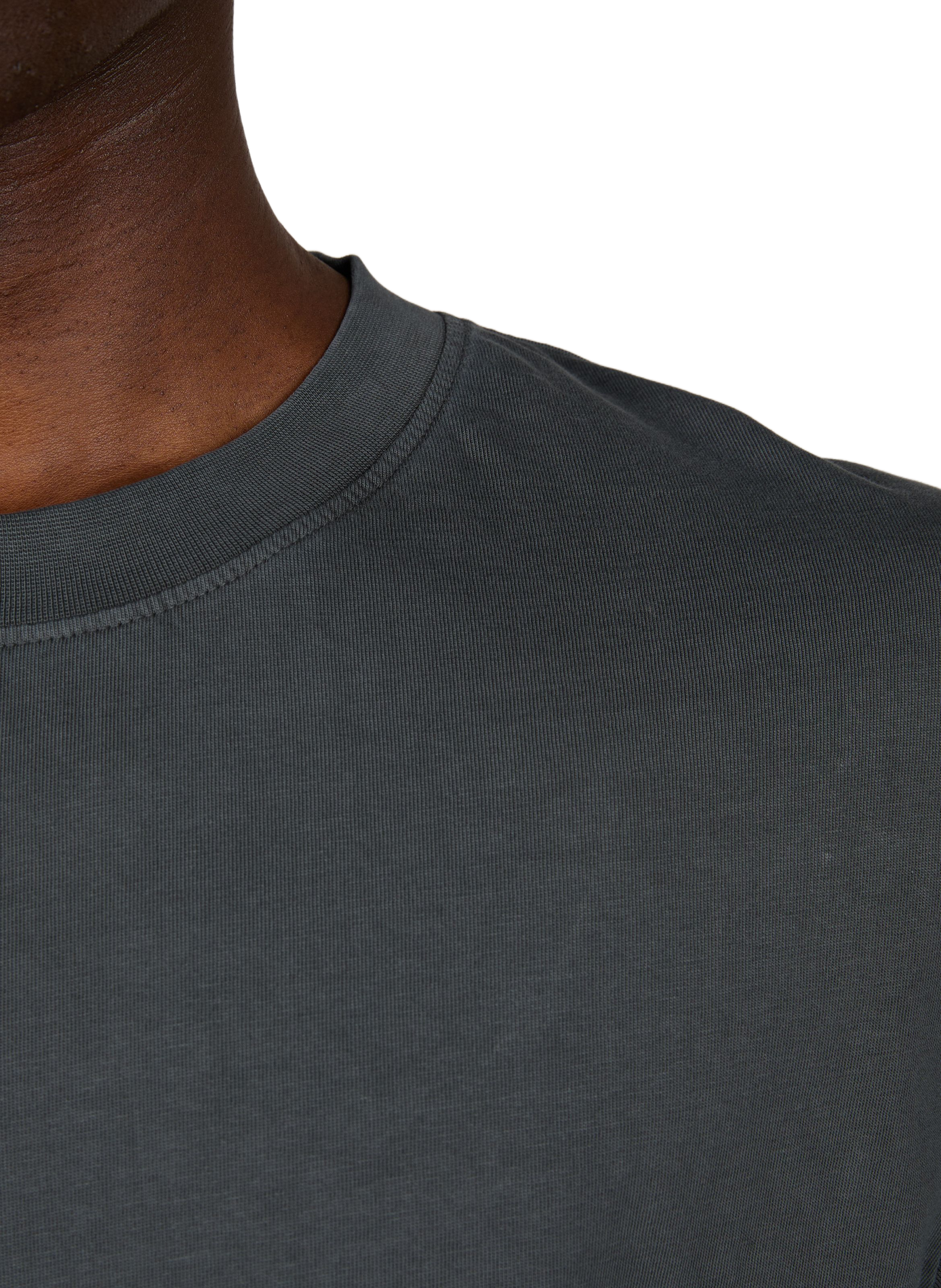 Fluid and flared cotton shirt MINIMUM Grey