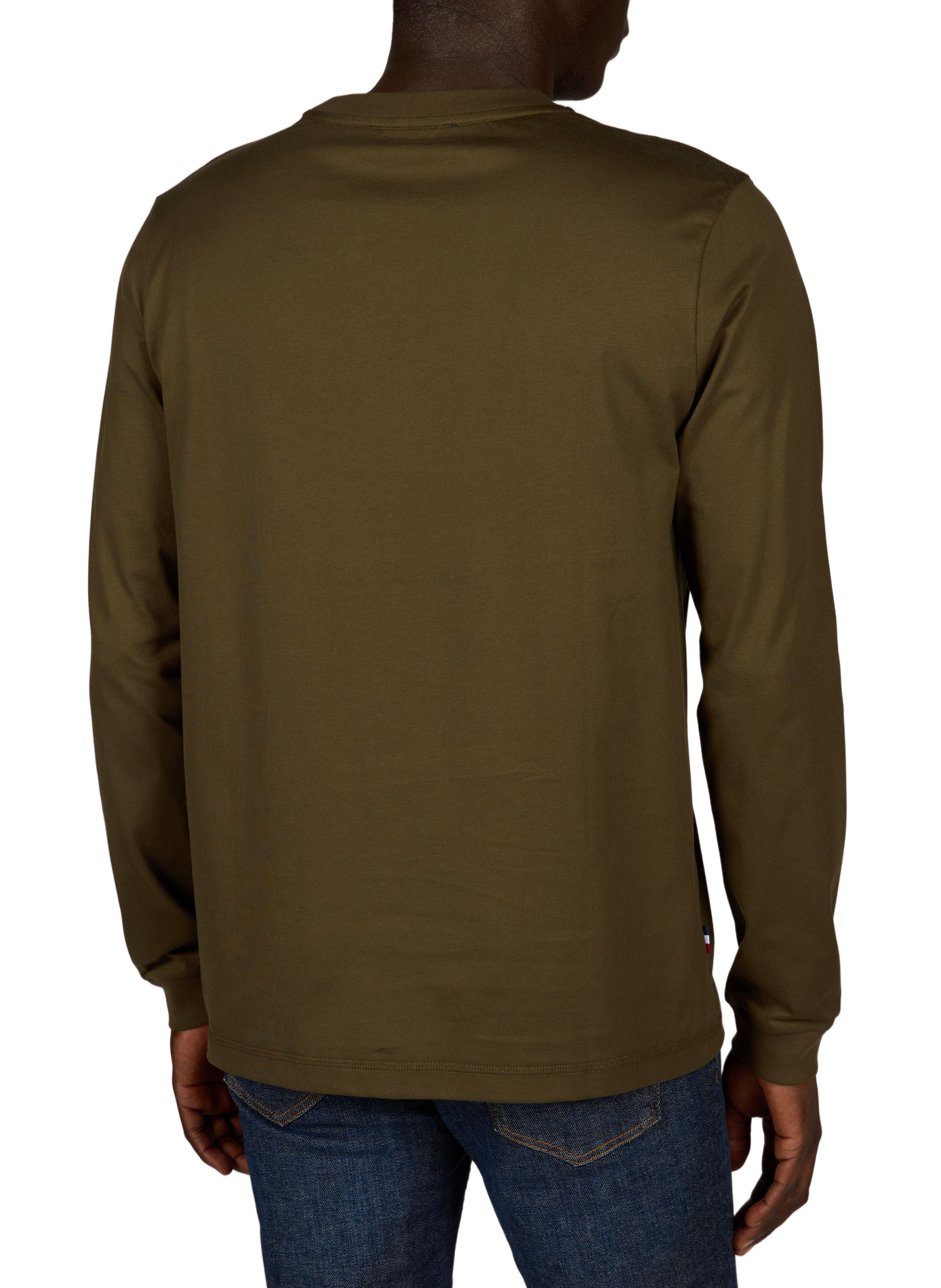Cesar Olyh straight cotton T-shirt PATROUILLE DE FRANCE X REDSKINS Khaki
