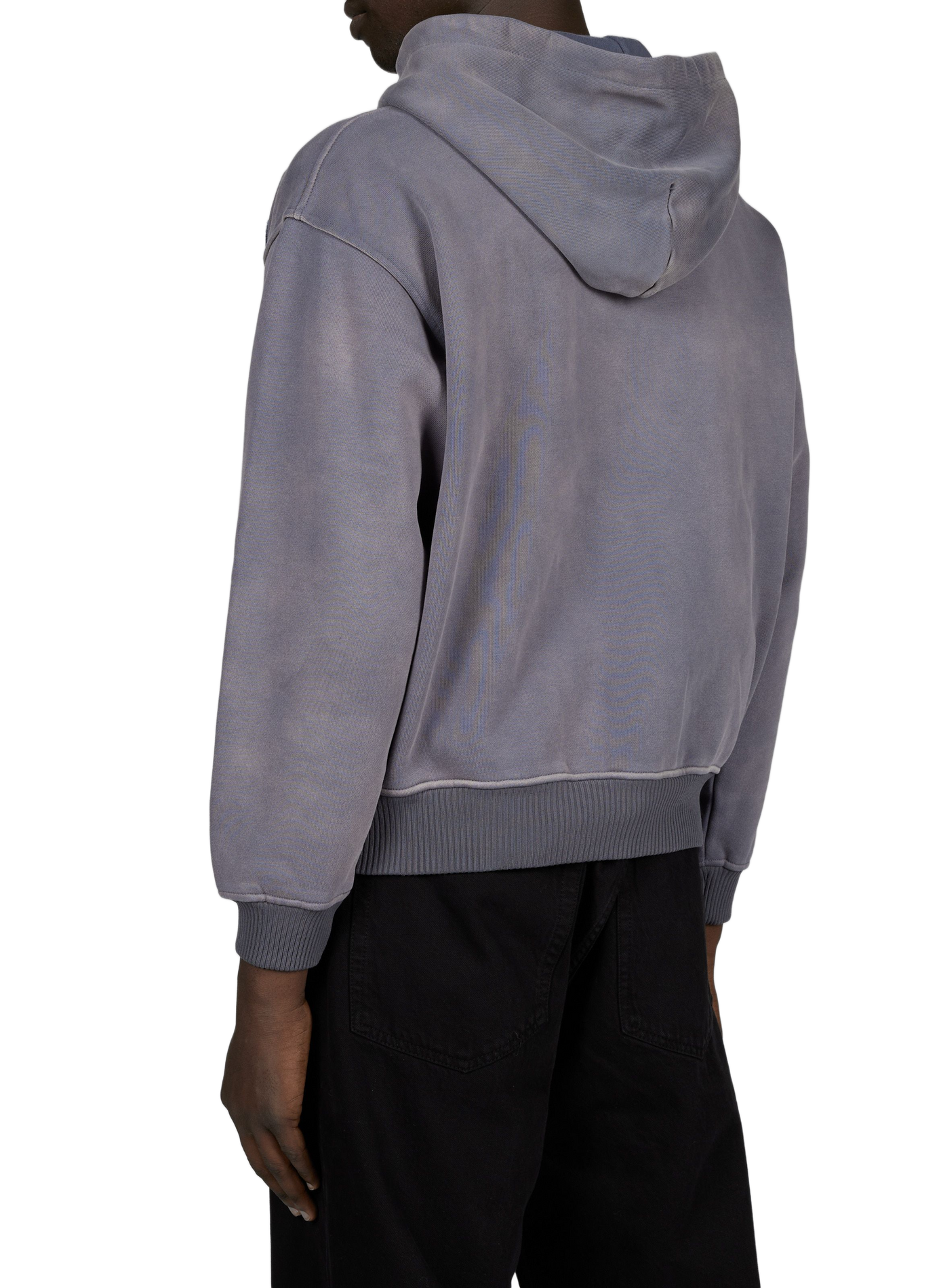 Rechte hoodie van katoen met print KIDSUPER Paars