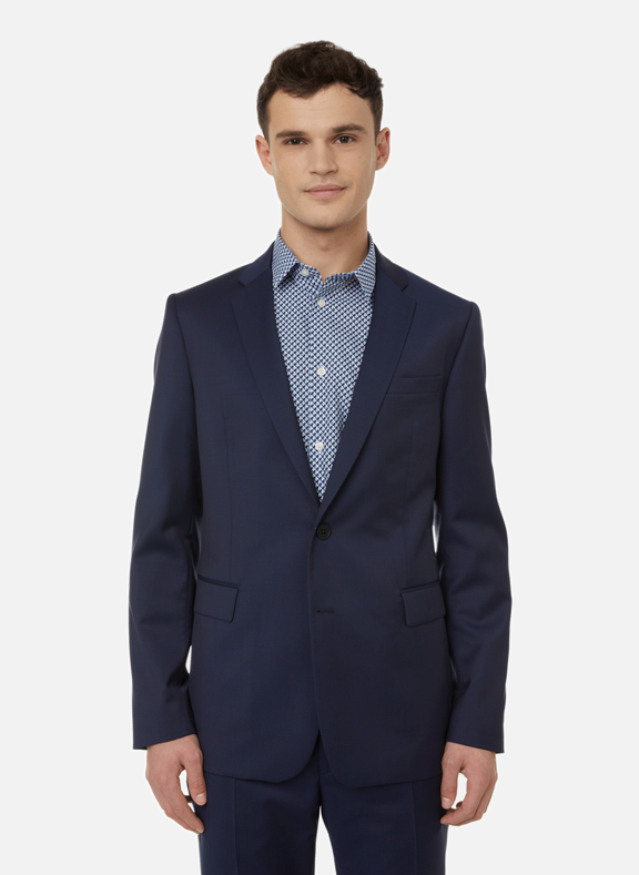 SAISON 1865 Wool suit jacket Blue