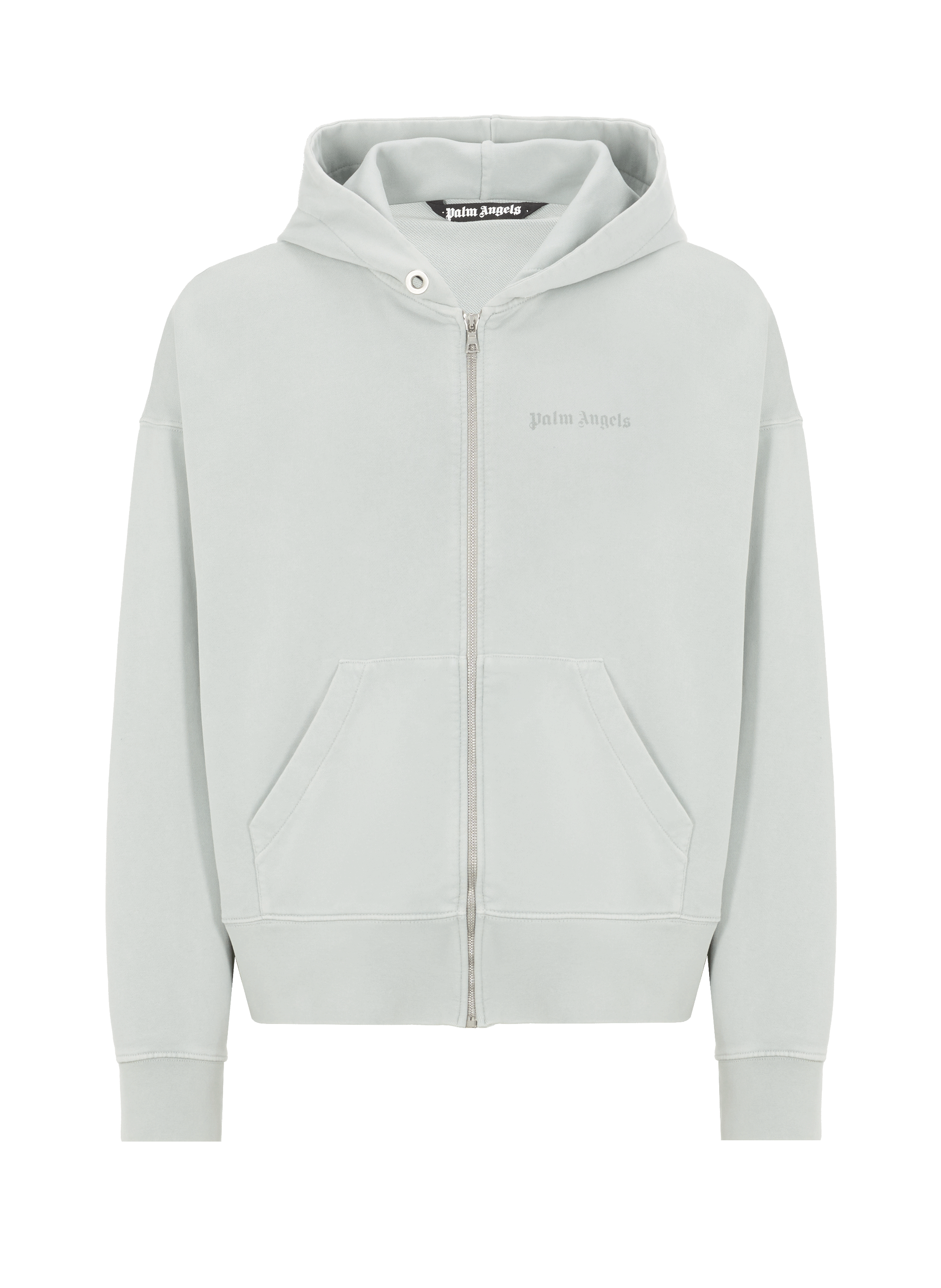 Hoodie zippé en coton