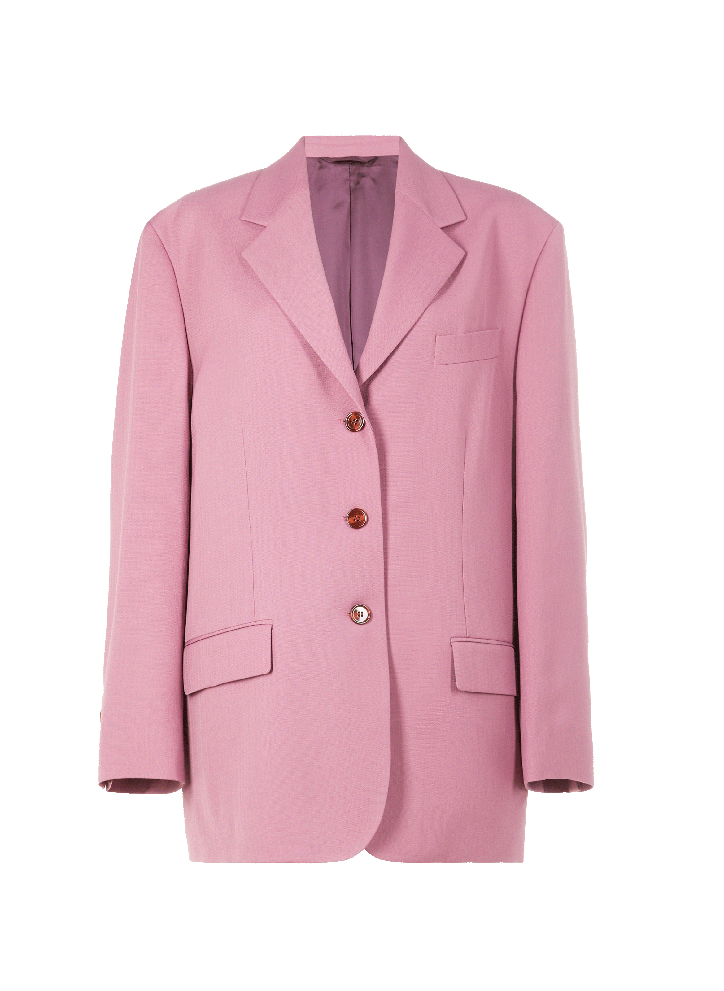 Veste de tailleur oversize en laine mélangée