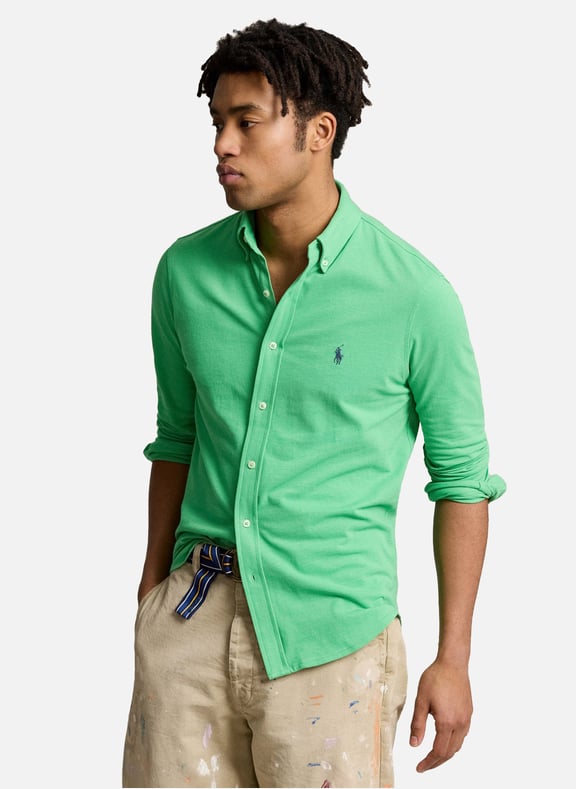Cotton shirt Green by POLO RALPH LAUREN POLO RALPH LAUREN Cotton shirt Green