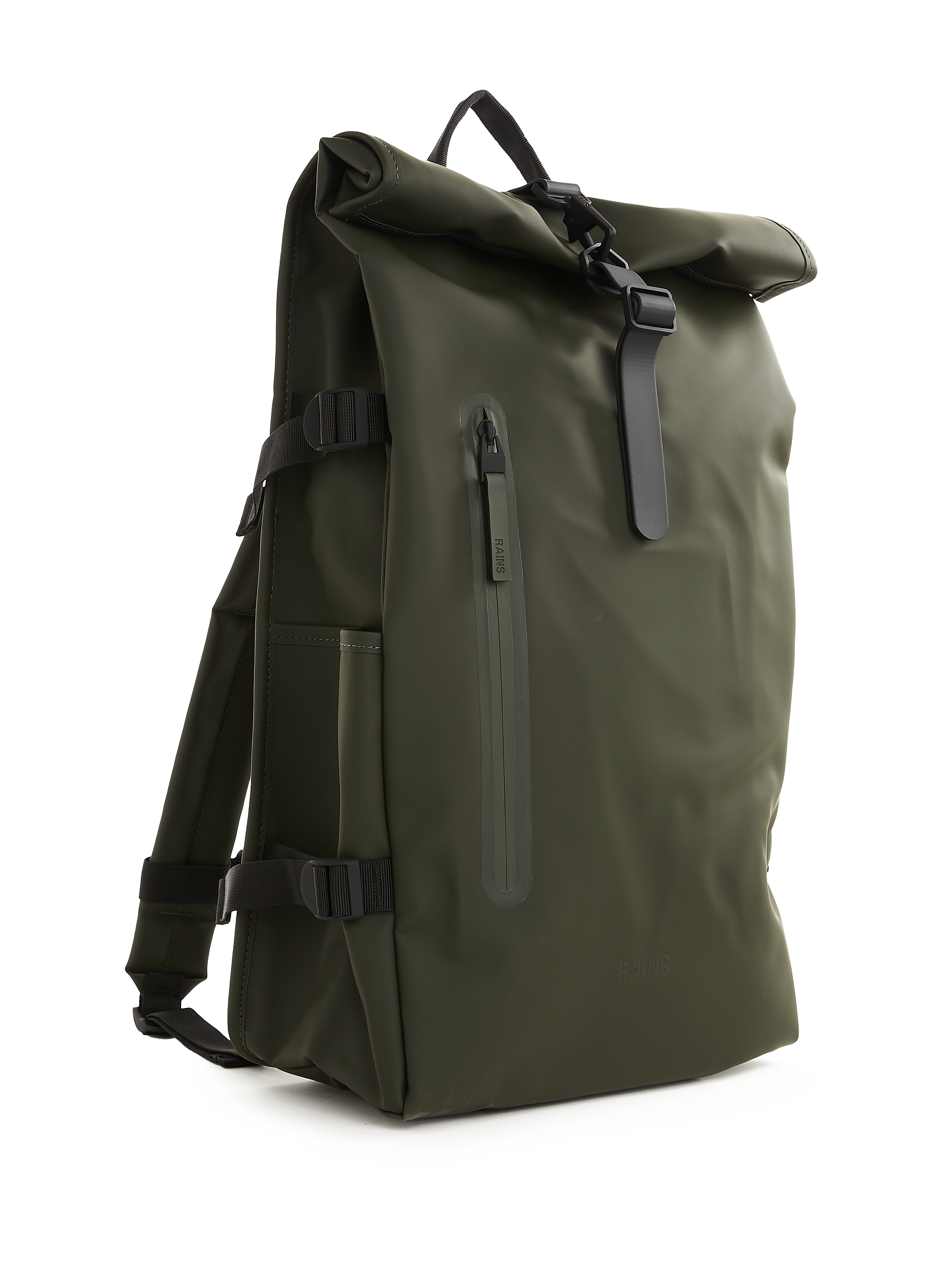 Sac à dos Rolltop Rucksack Large RAINS Kaki