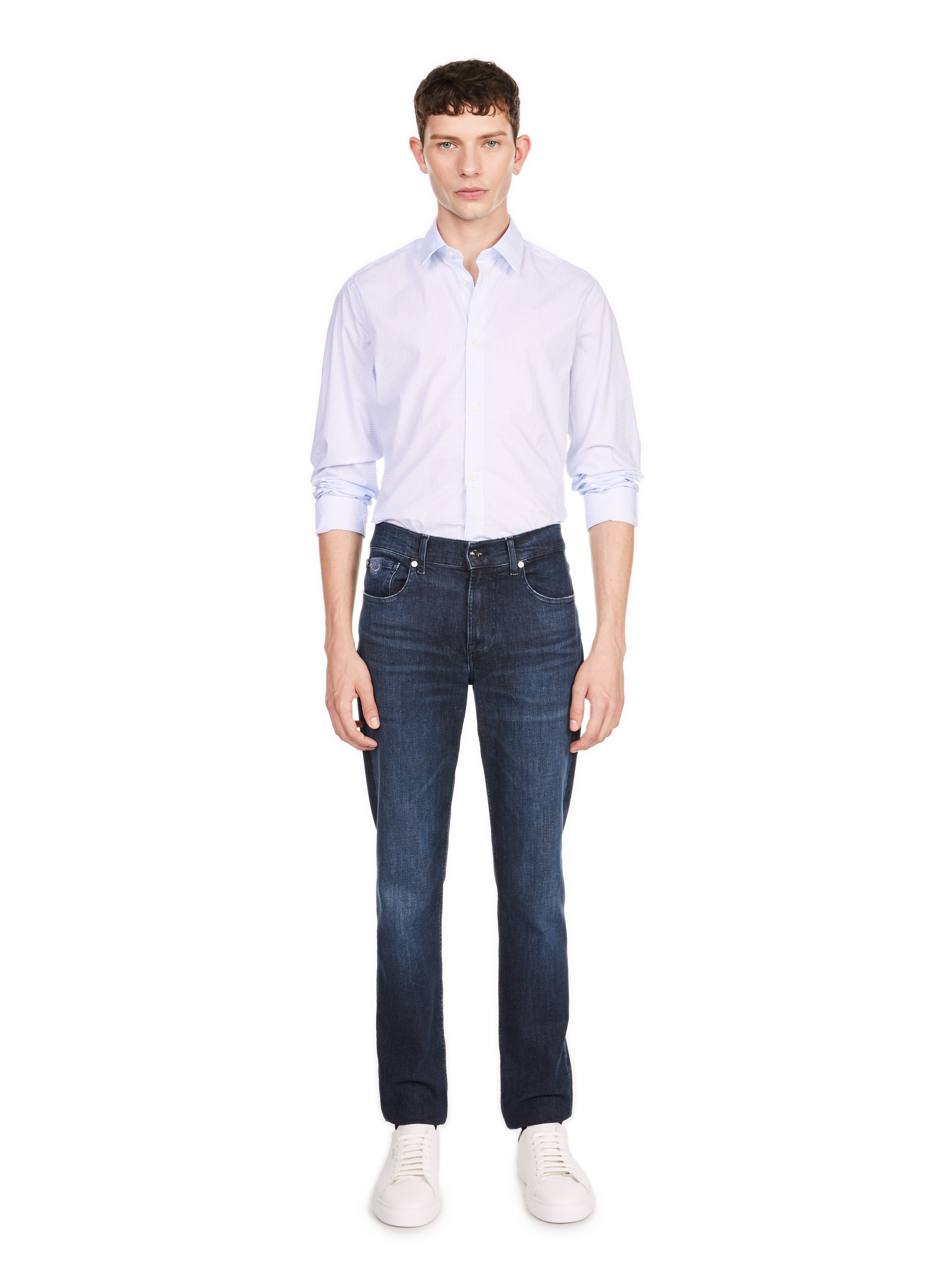 Chemise imprimée AU PRINTEMPS PARIS Bleu