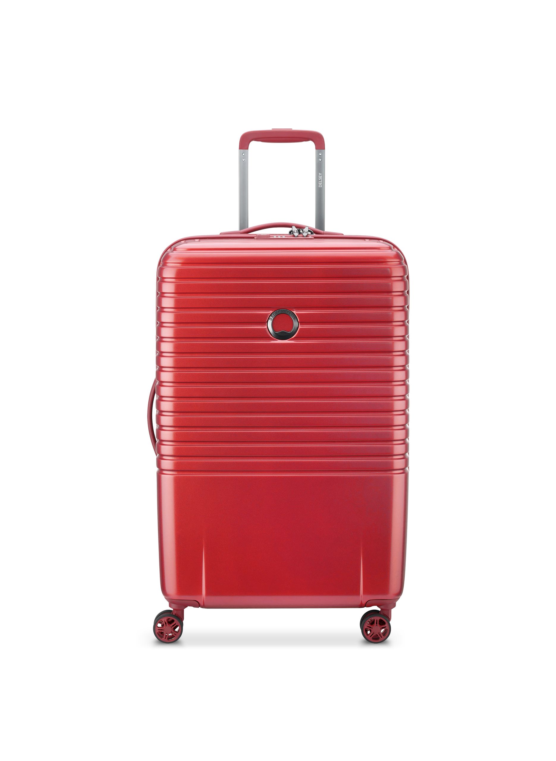 Valise soute rigide taille l - caumartin plus DELSEY PARIS Rouge