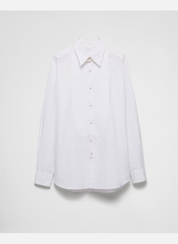 Chemise en coton Blanc by PRADA PRADA Chemise en coton Blanc