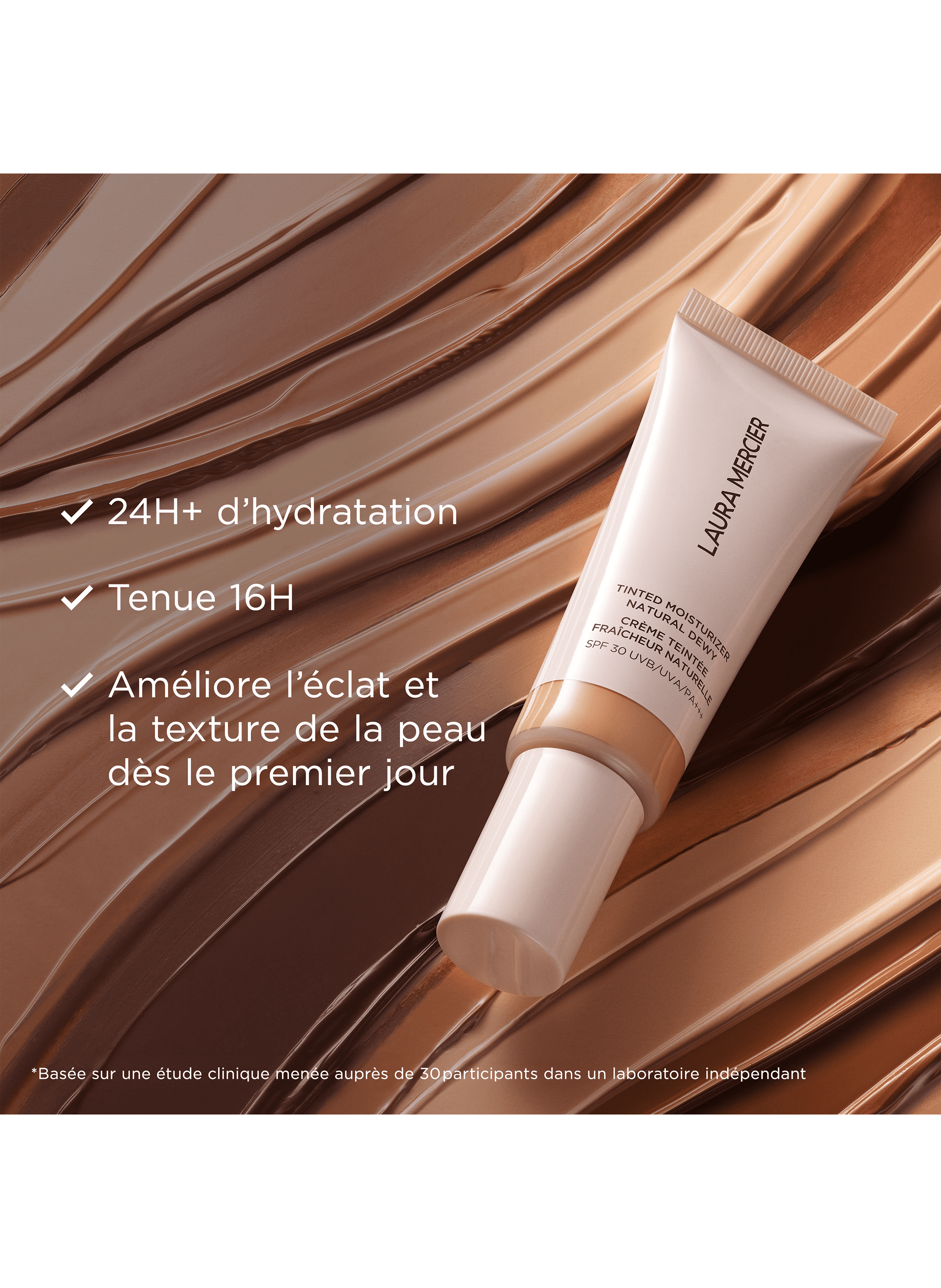 Tinted Moisturizer Natural Dewy SPF 30 LAURA MERCIER 5c cedar