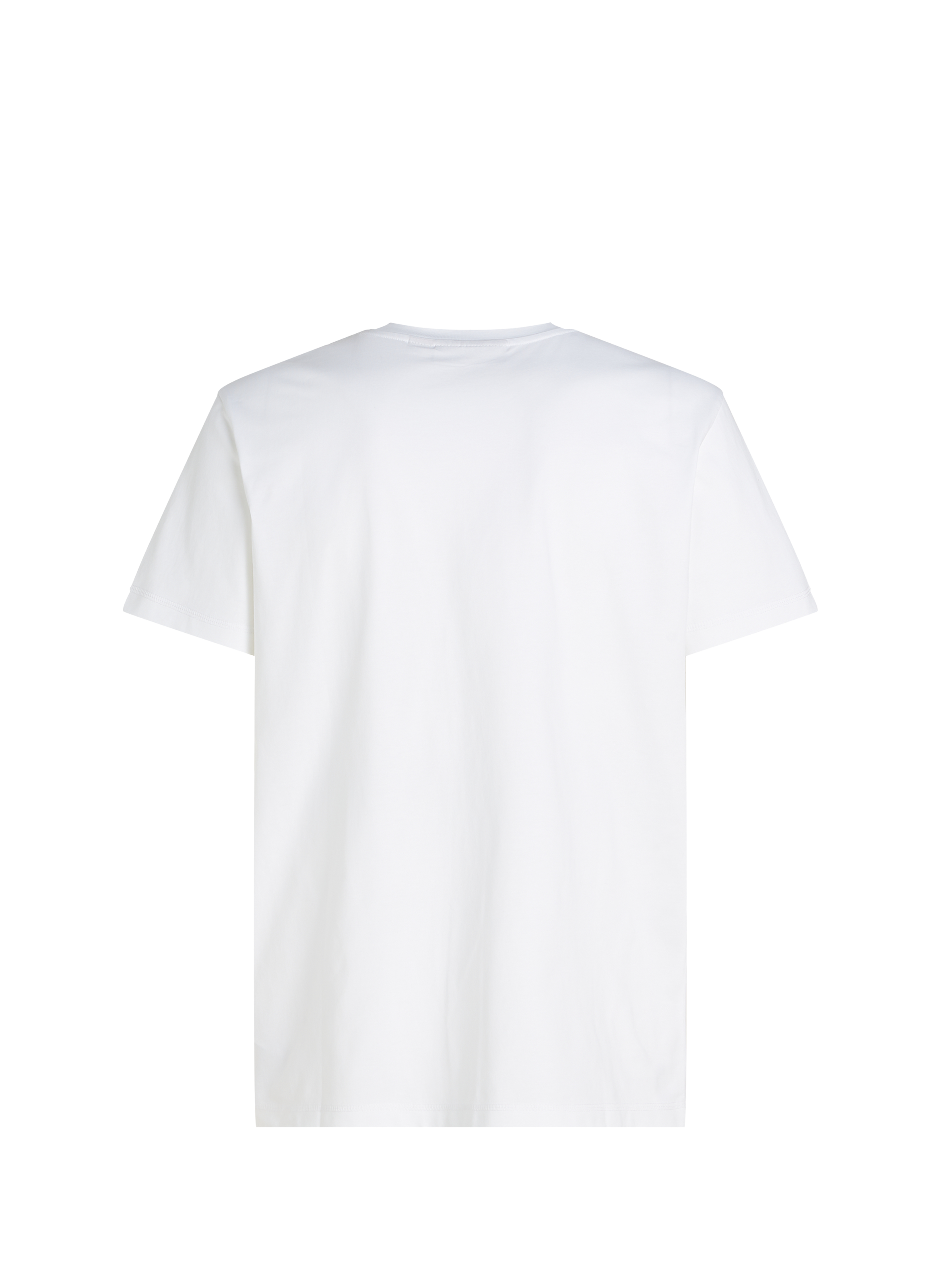  Logo cotton T-shirt CALVIN KLEIN White
