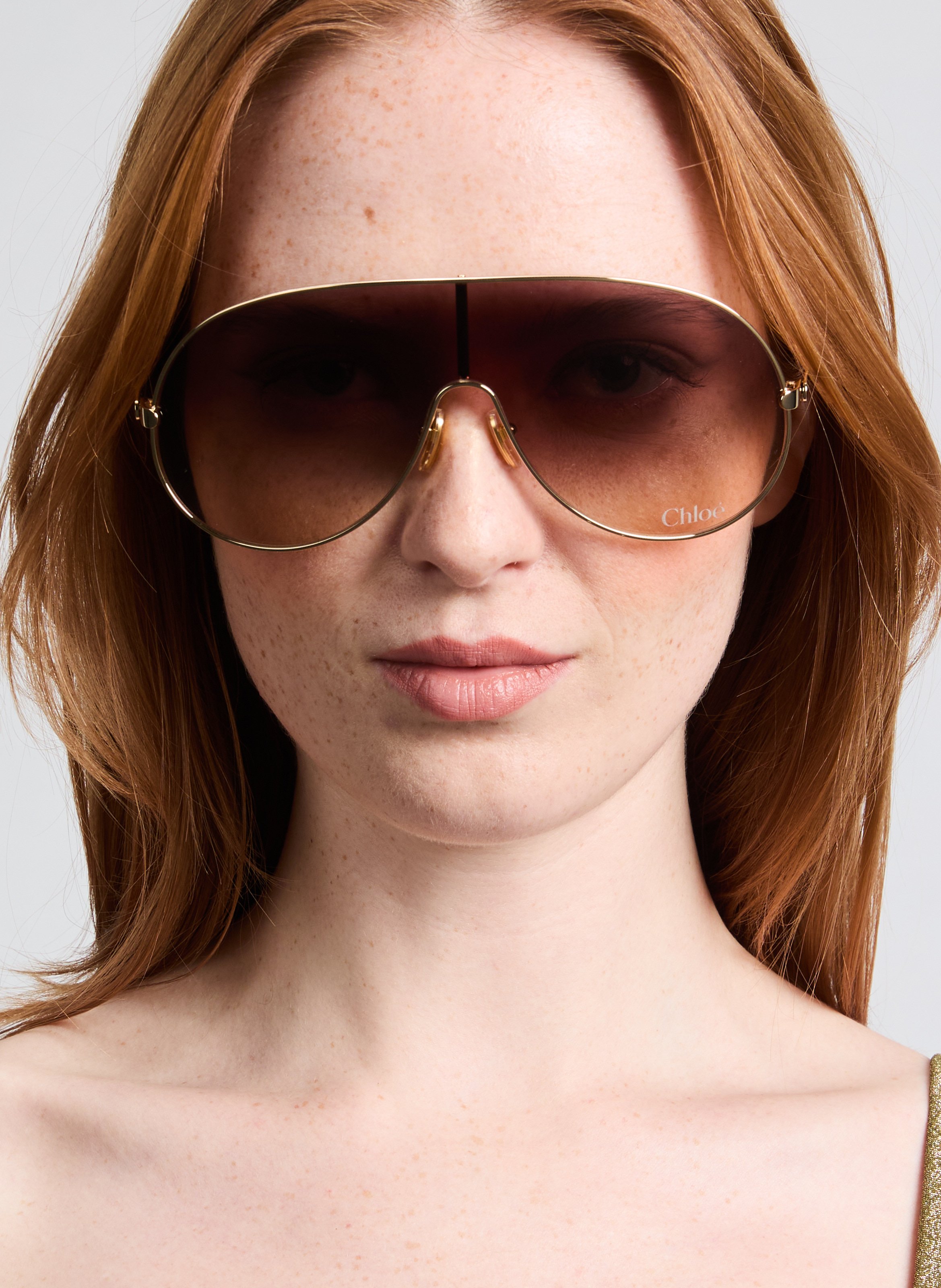 Lunettes de soleil CHLOÉ Doré